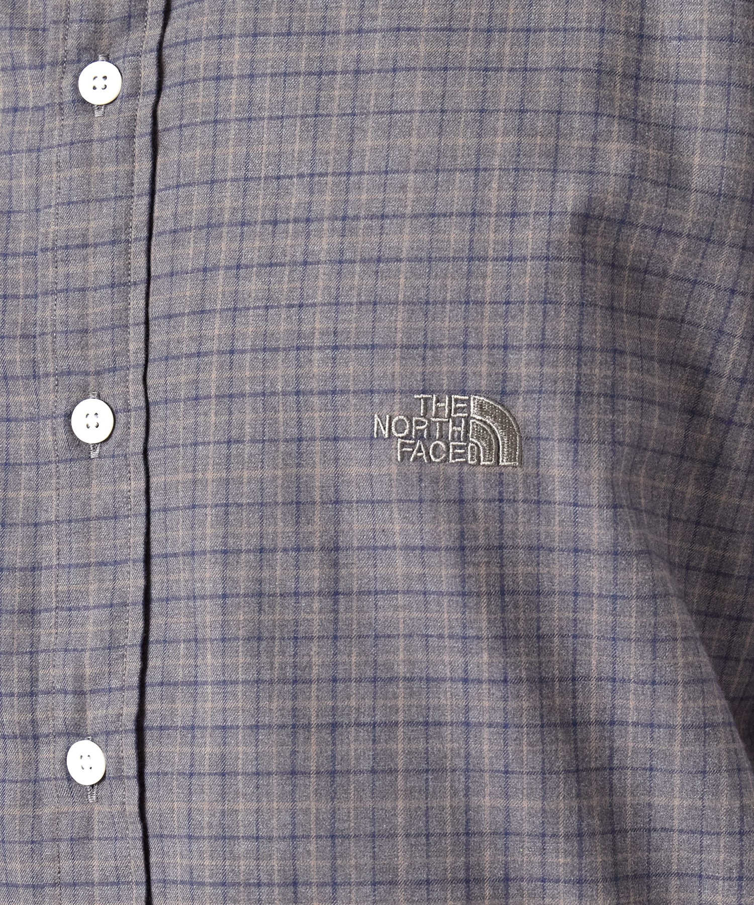 Button Down Tattersall Field Shirt THE NORTH FACE PURPLE LABEL