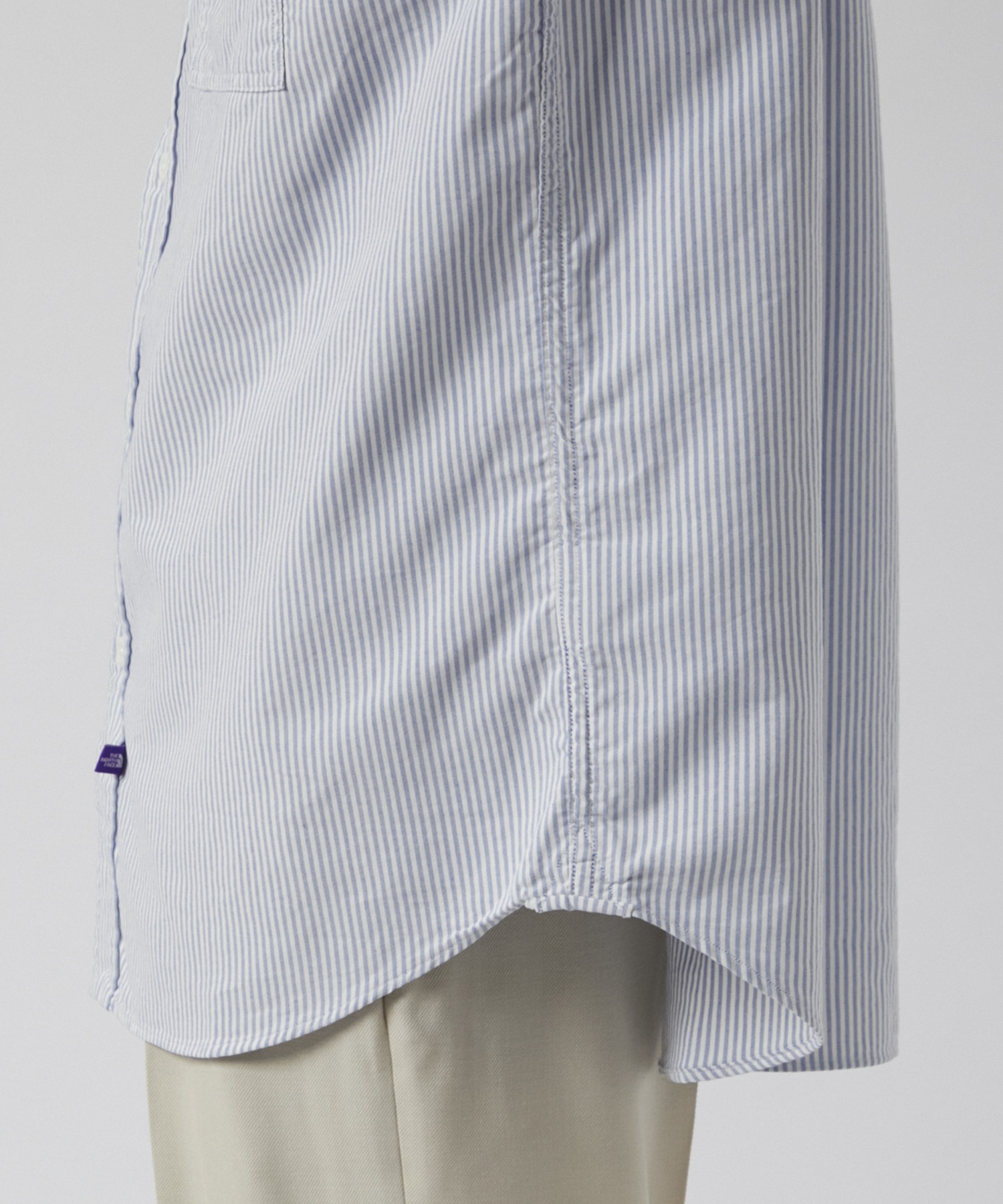 Button Down Striped Field Shirt THE NORTH FACE PURPLE LABEL