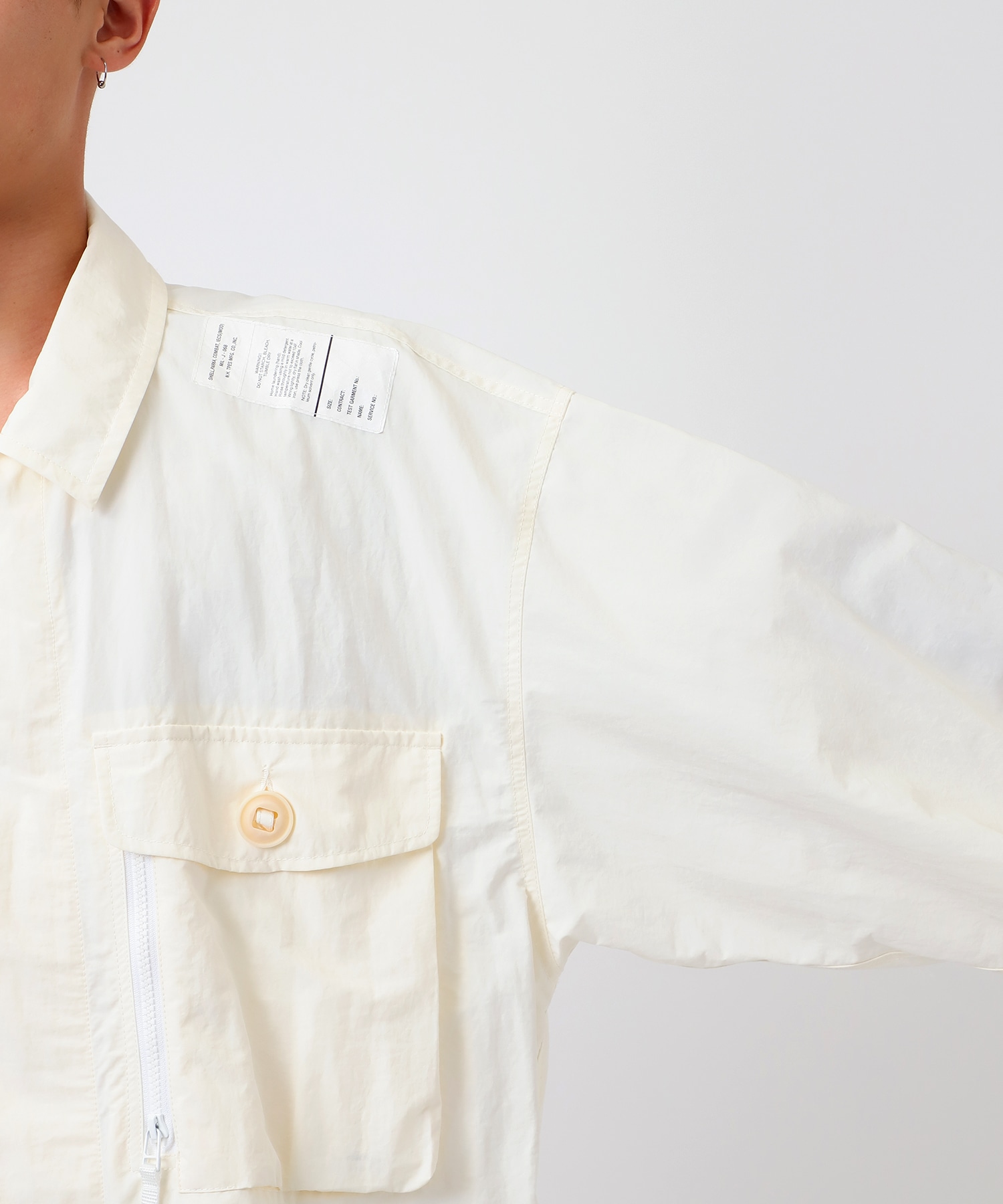 別注 9242-BL06-003 BLOUSON WHITE EDITION N.HOOLYWOOD