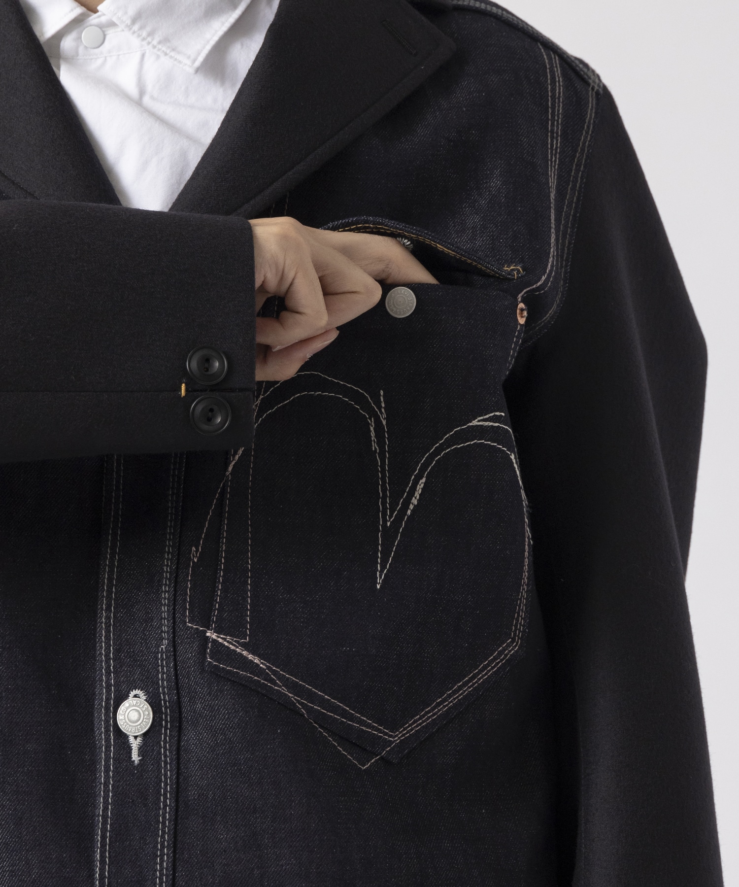 WN-J201-051×Levi`s jacket JUNYA WATANABE MAN