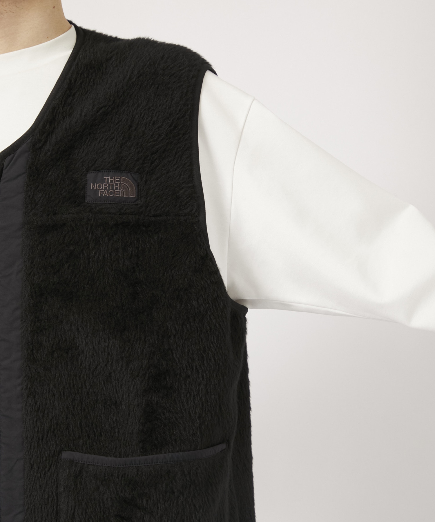 Wool Fleece Field Vest THE NORTH FACE PURPLE LABEL