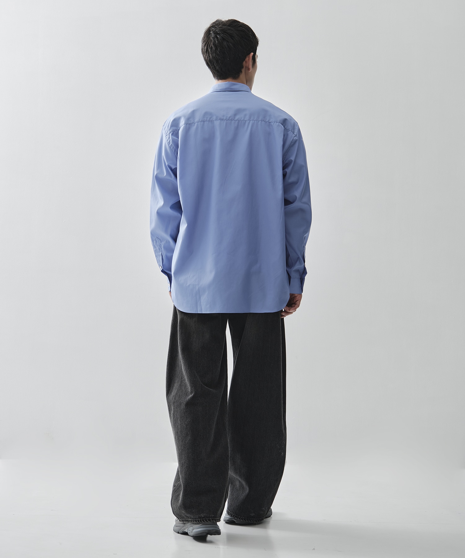 【コムデギャルソンオム】綿ブロード L/S Shirts COMME des GARCONS HOMME