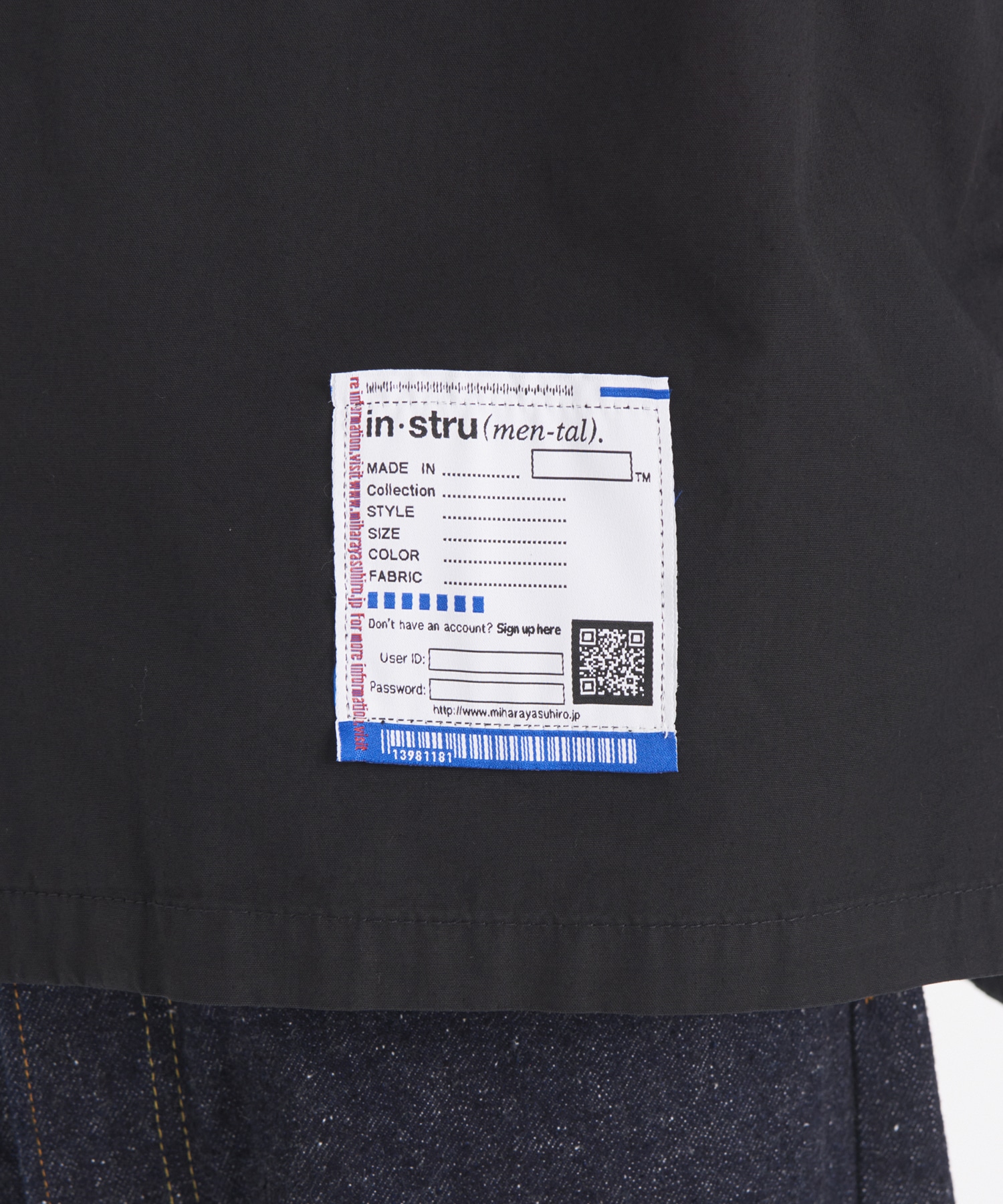 HIGH DENSITY OX SS SHIRTS Maison MIHARA YASUHIRO