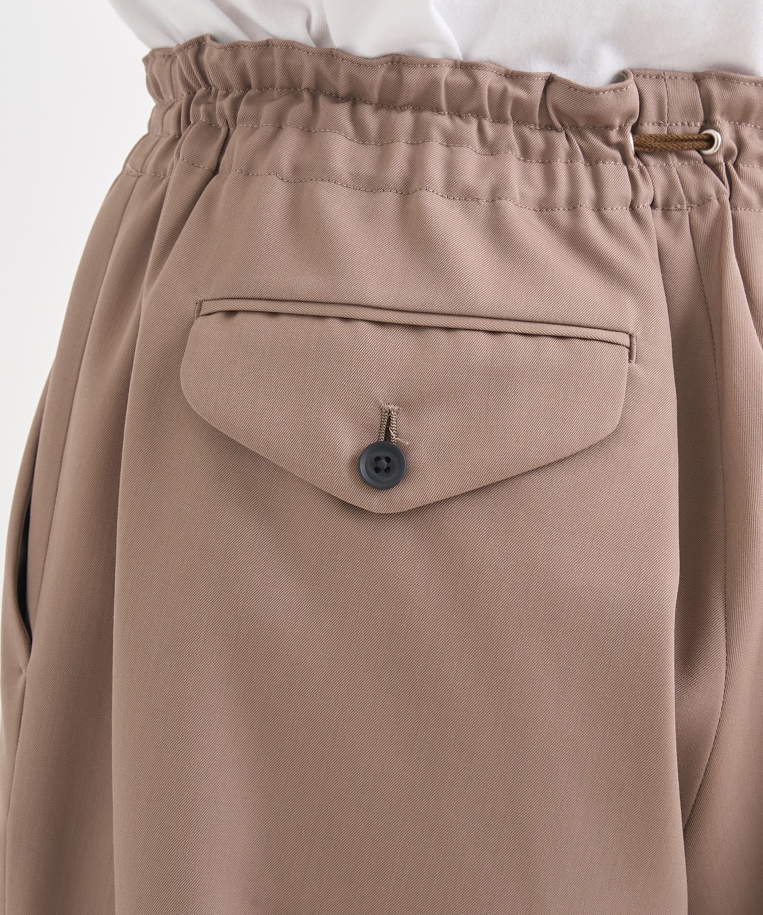 25WCM-P14121 WOOL TRACK PANTS kolor
