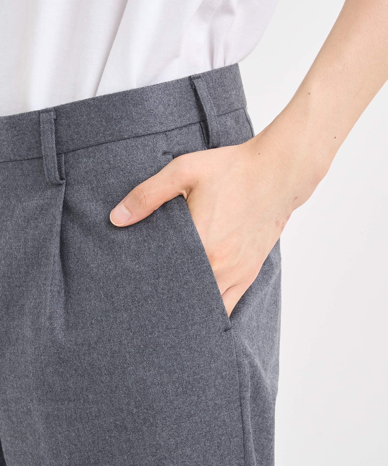 25WCM-P09119 FLANNEL PANTS kolor