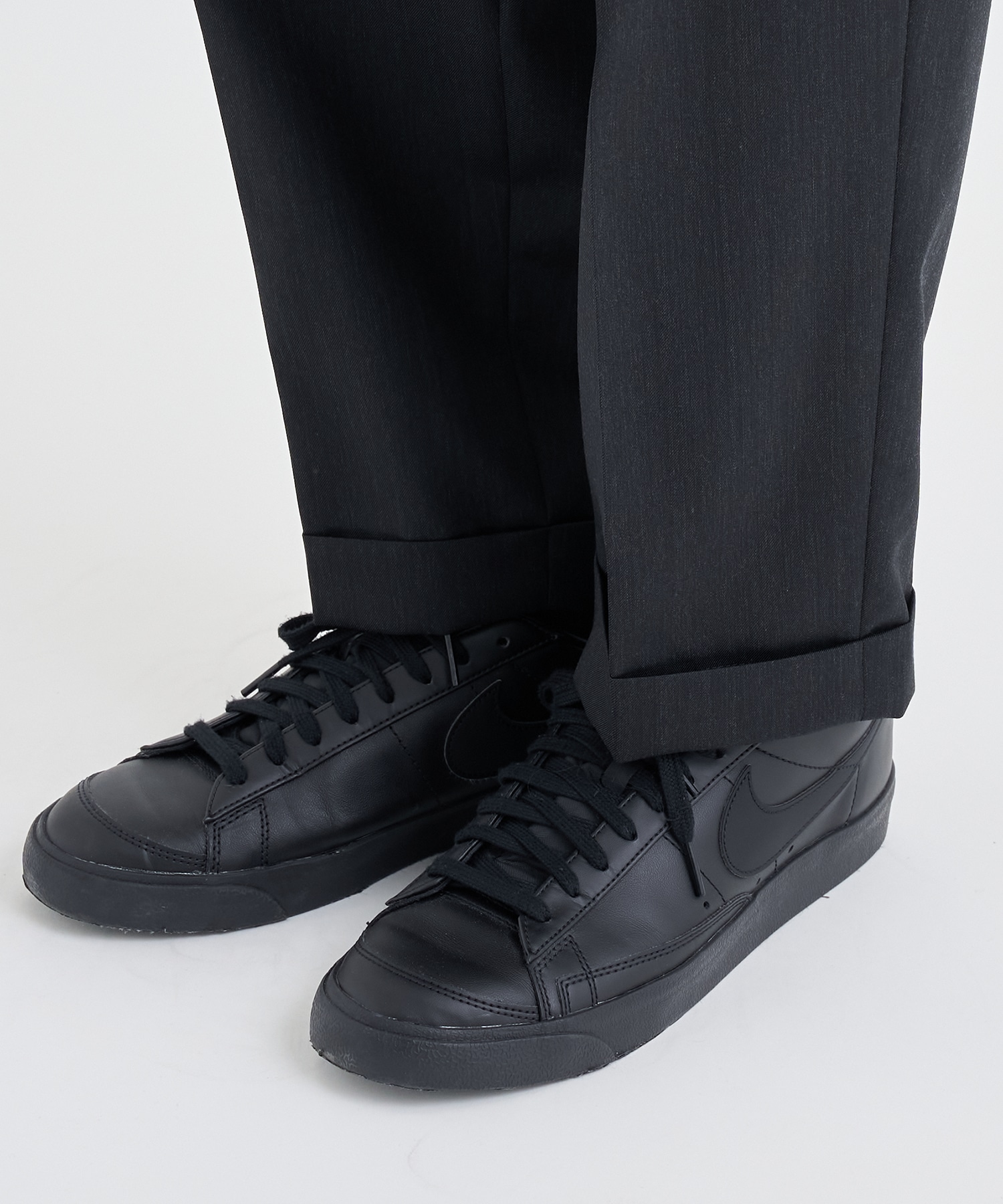 TWO TUCKS TAPERED TROUSERS IRENISA