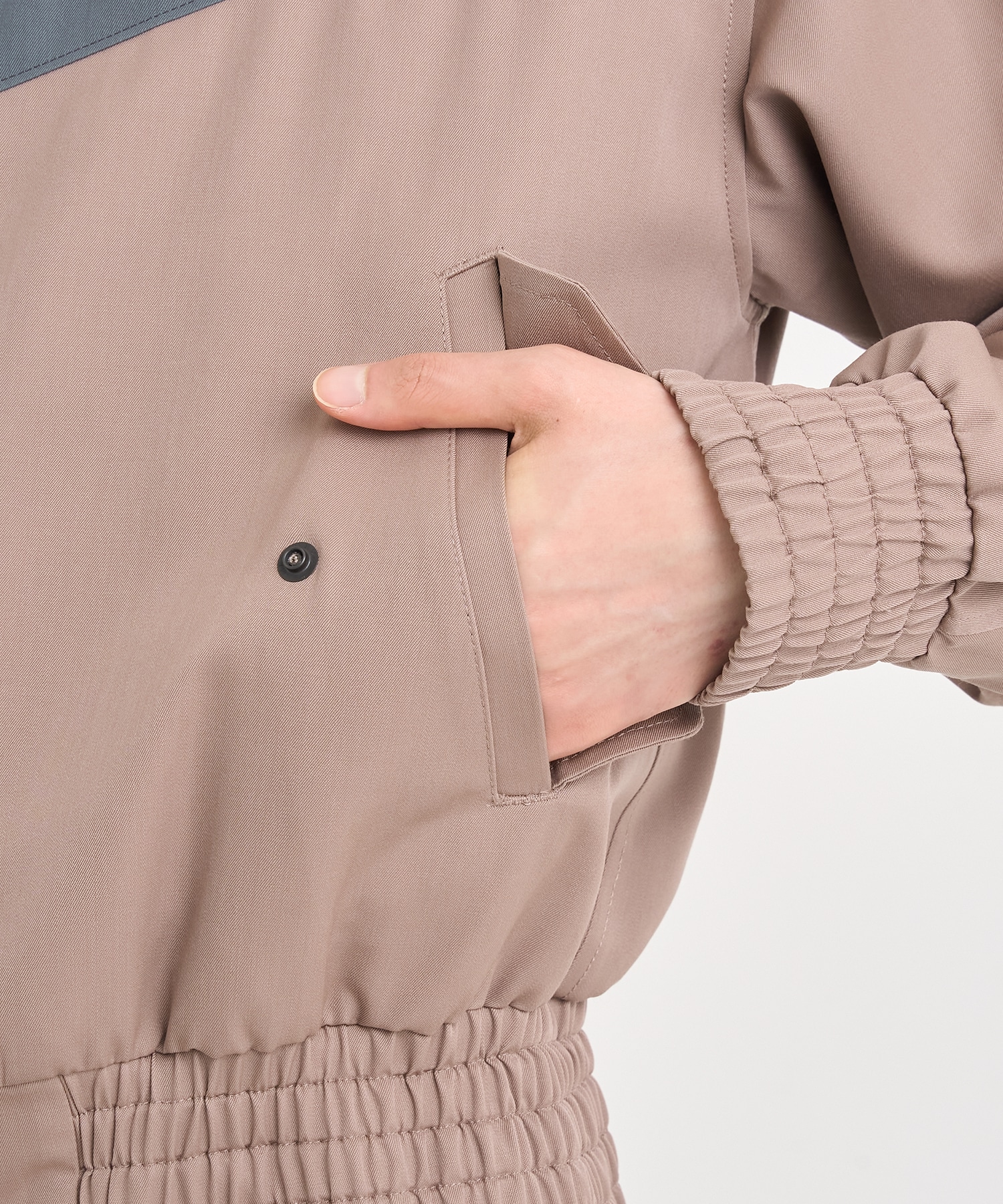 25WCM-G13121 WOOL TRACK BLOUSON kolor