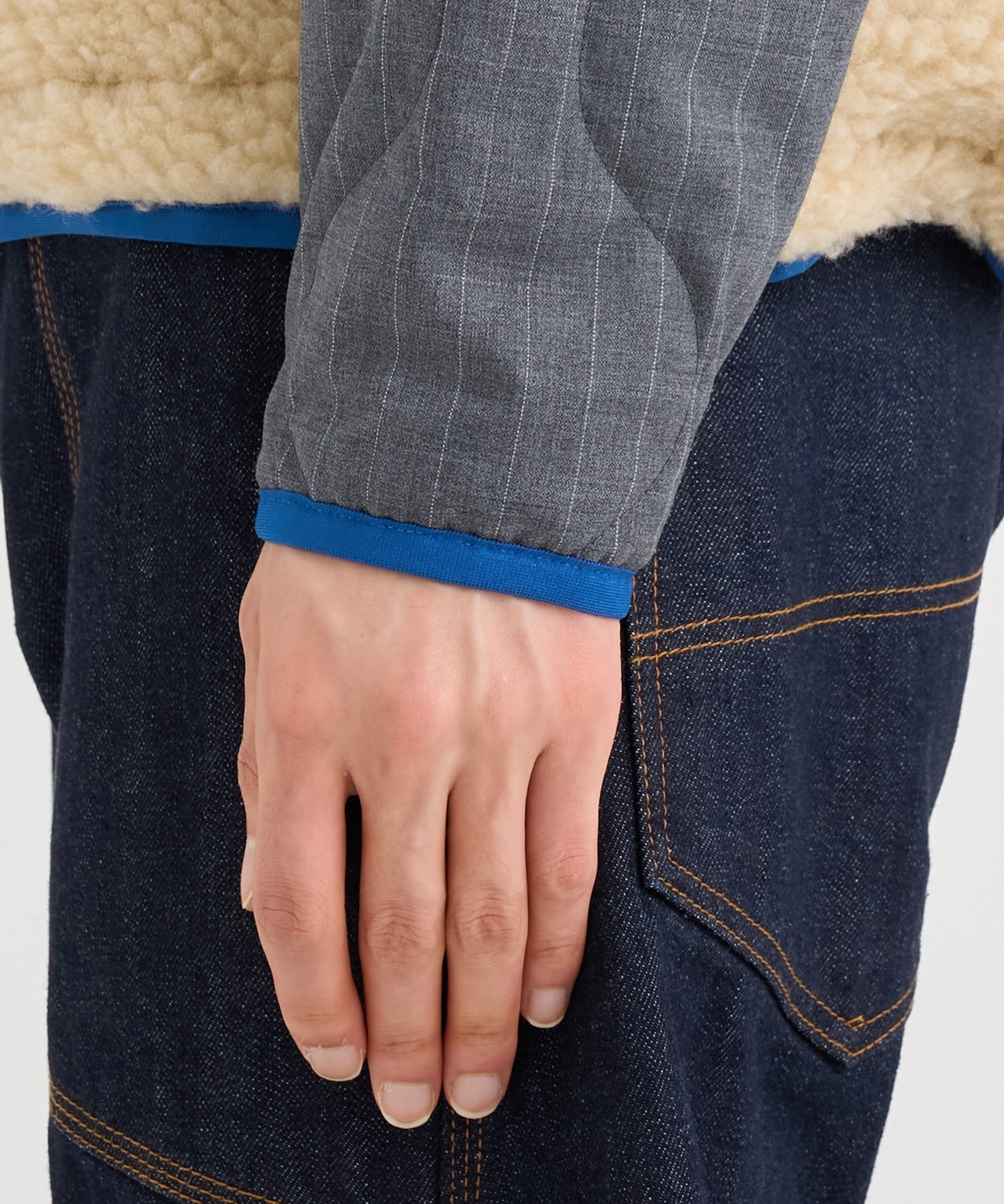 Freece-texture jacket 