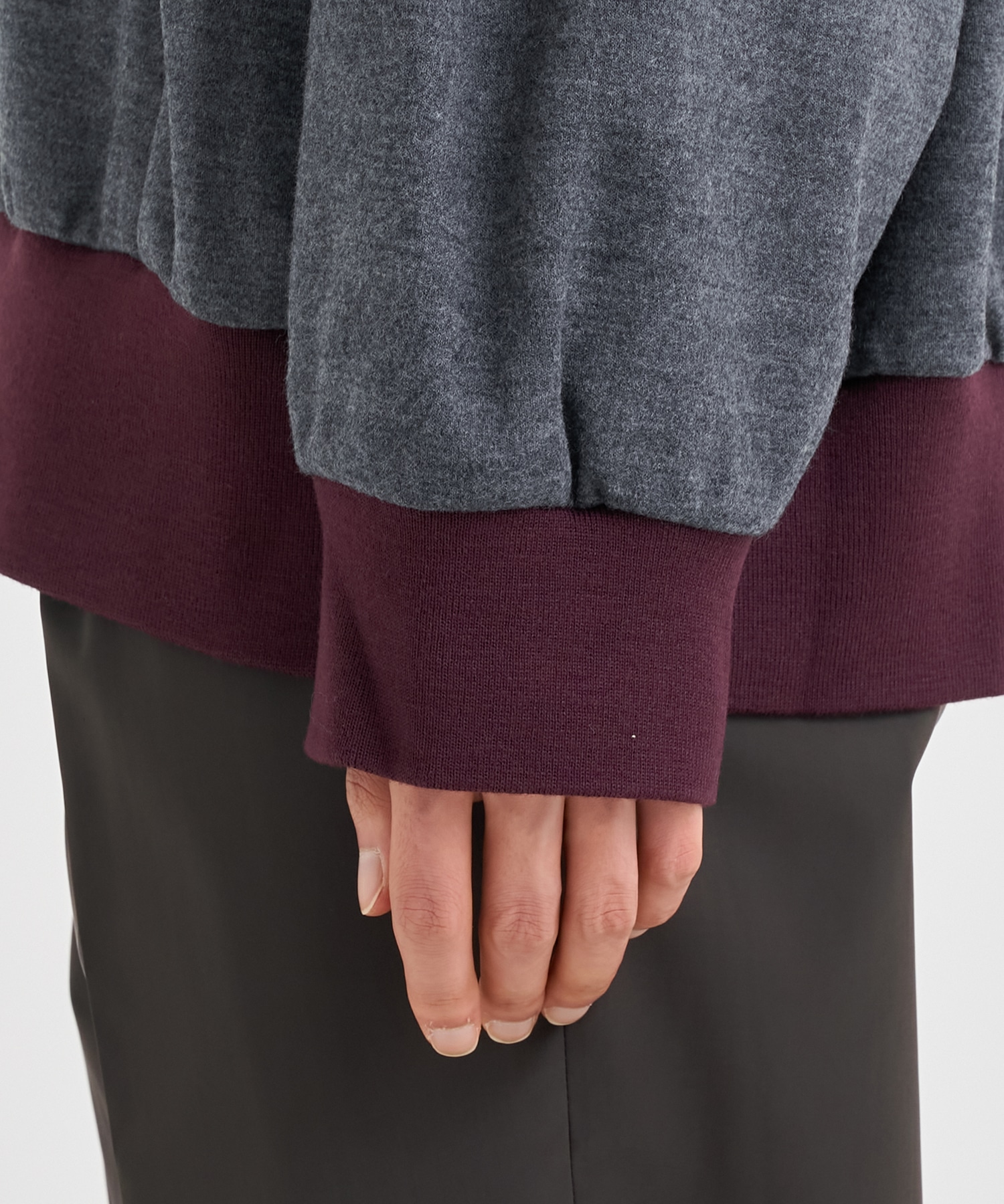 25WBM-T03232 L/S WOOL PO kolor