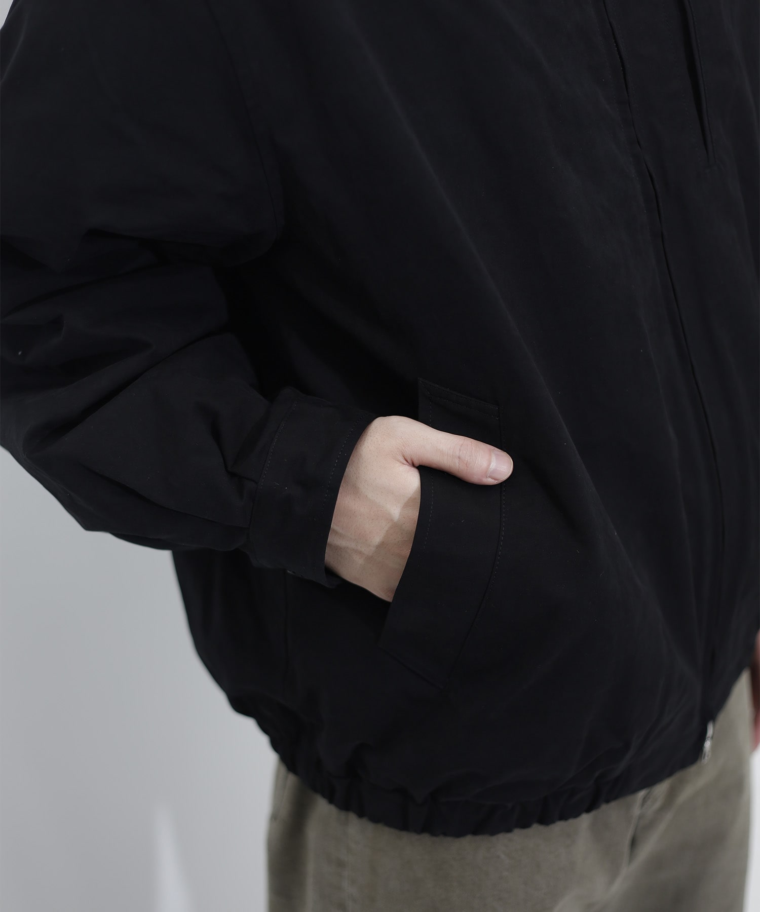 【シュタイン】ST.1576 DETATCHABLE COLLAR RESIN-FINISH COTTON JACKET ssstein