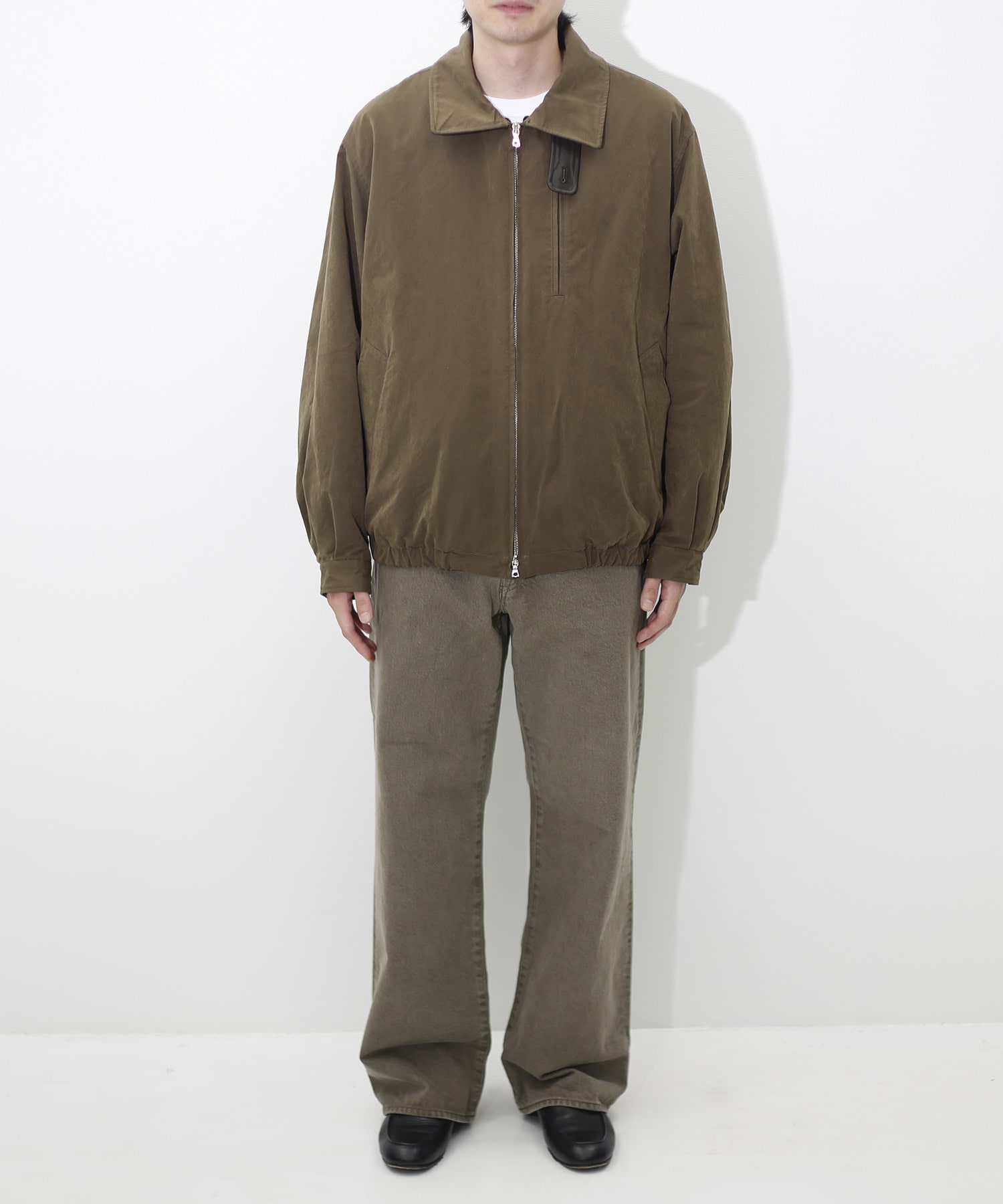 【シュタイン】ST.1576 DETATCHABLE COLLAR RESIN-FINISH COTTON JACKET ssstein
