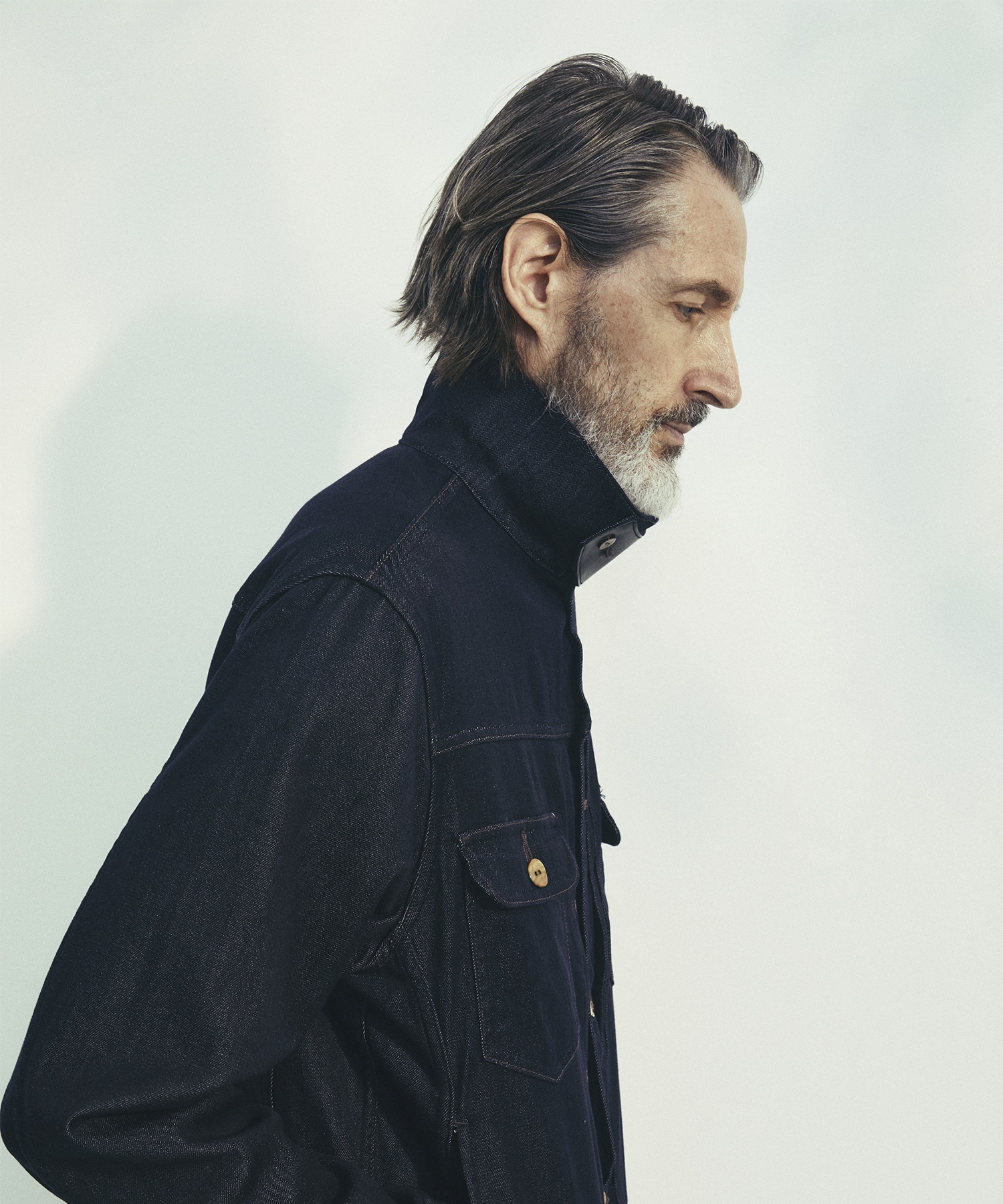 SILK α Denim Jacket SILK α