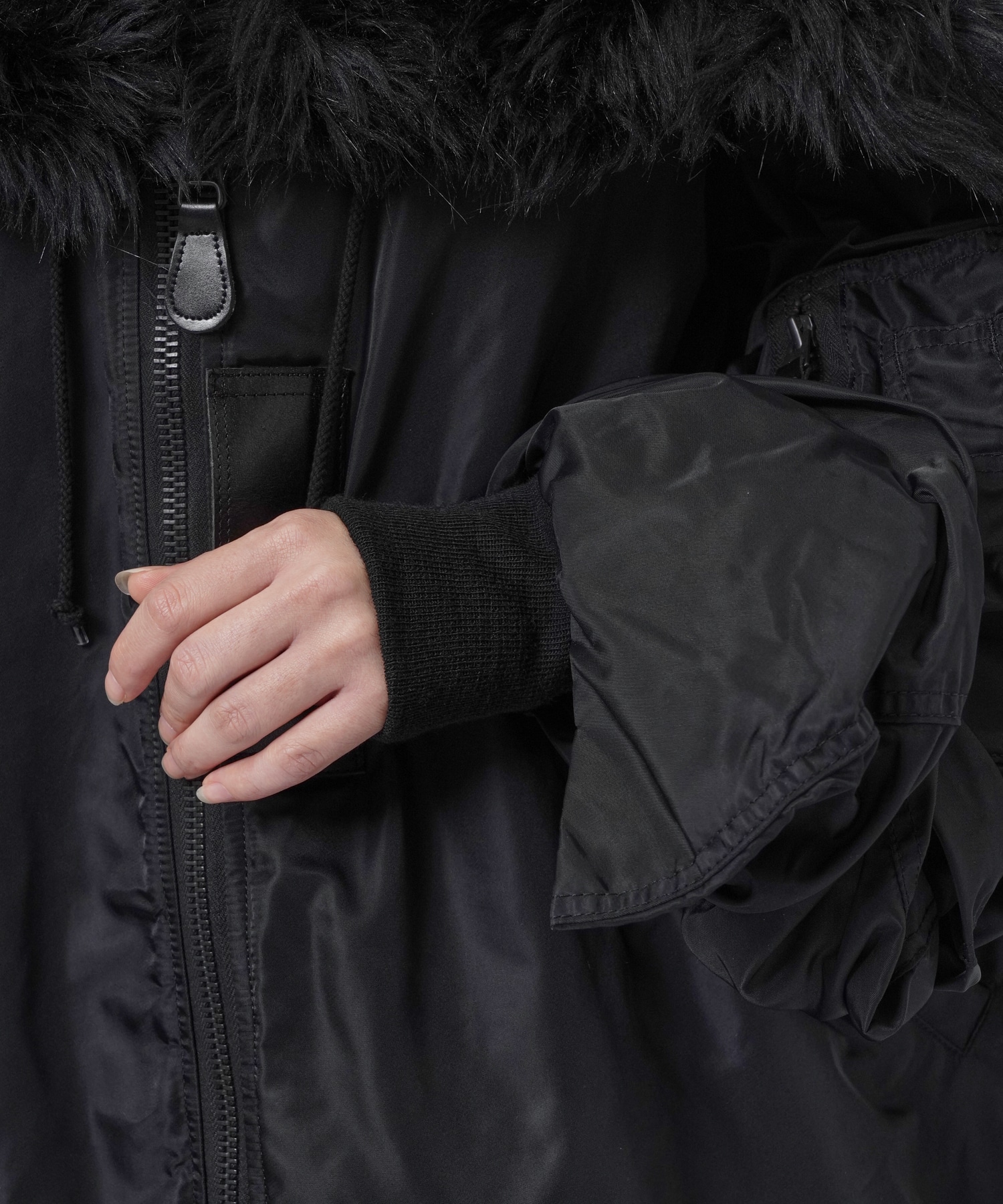 Fold Down Collar Puffer Jacket JUNYA WATANABE