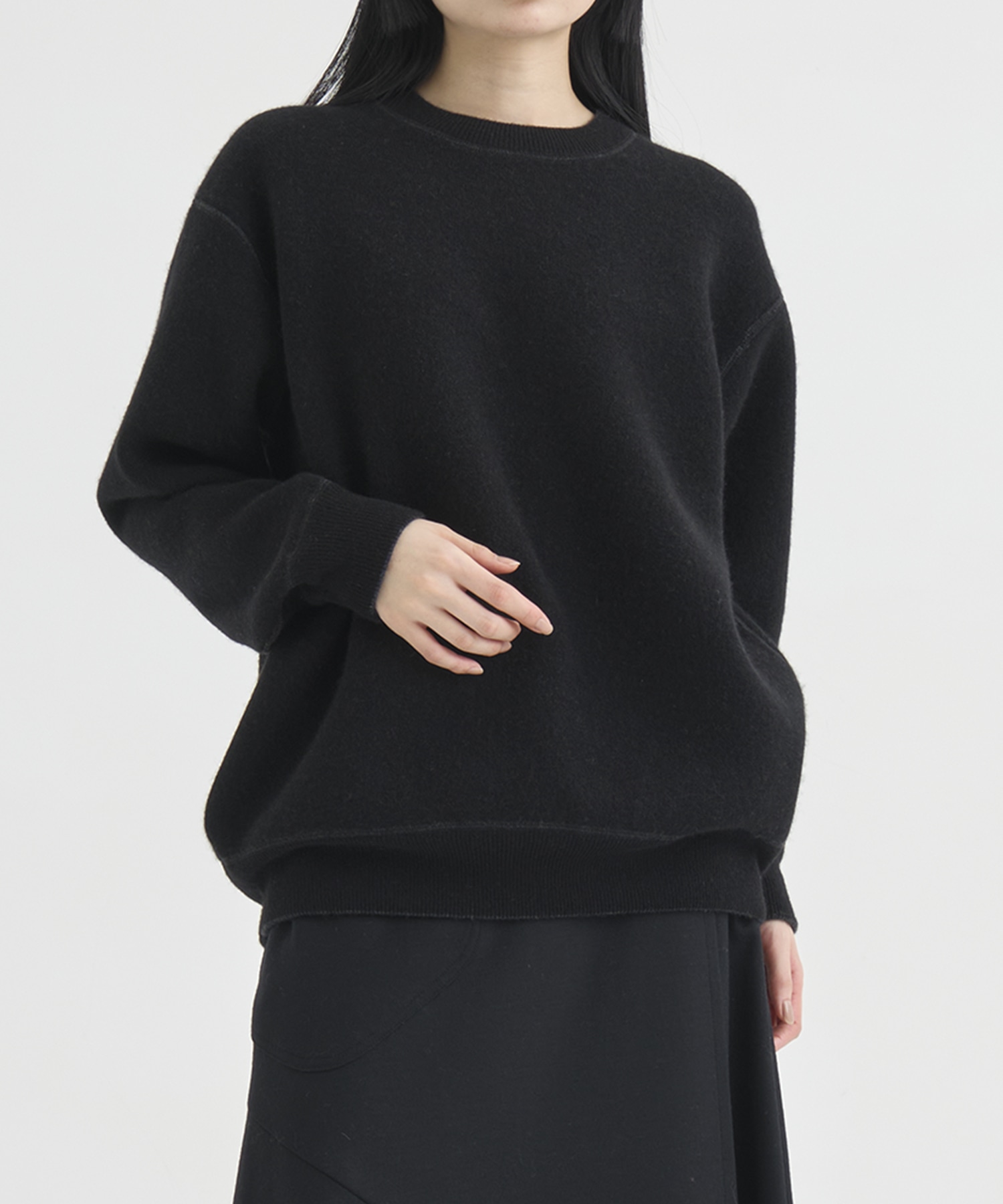 CASHMERE REVERSIBLE PULLOVER THE TOKYO