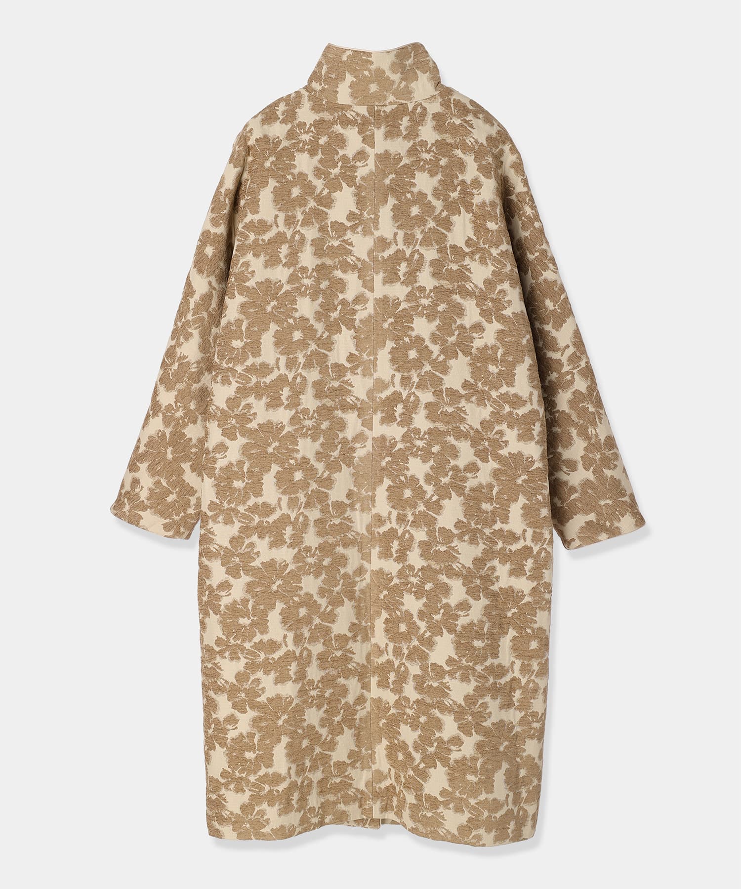 flower mole jacquard coat Louren