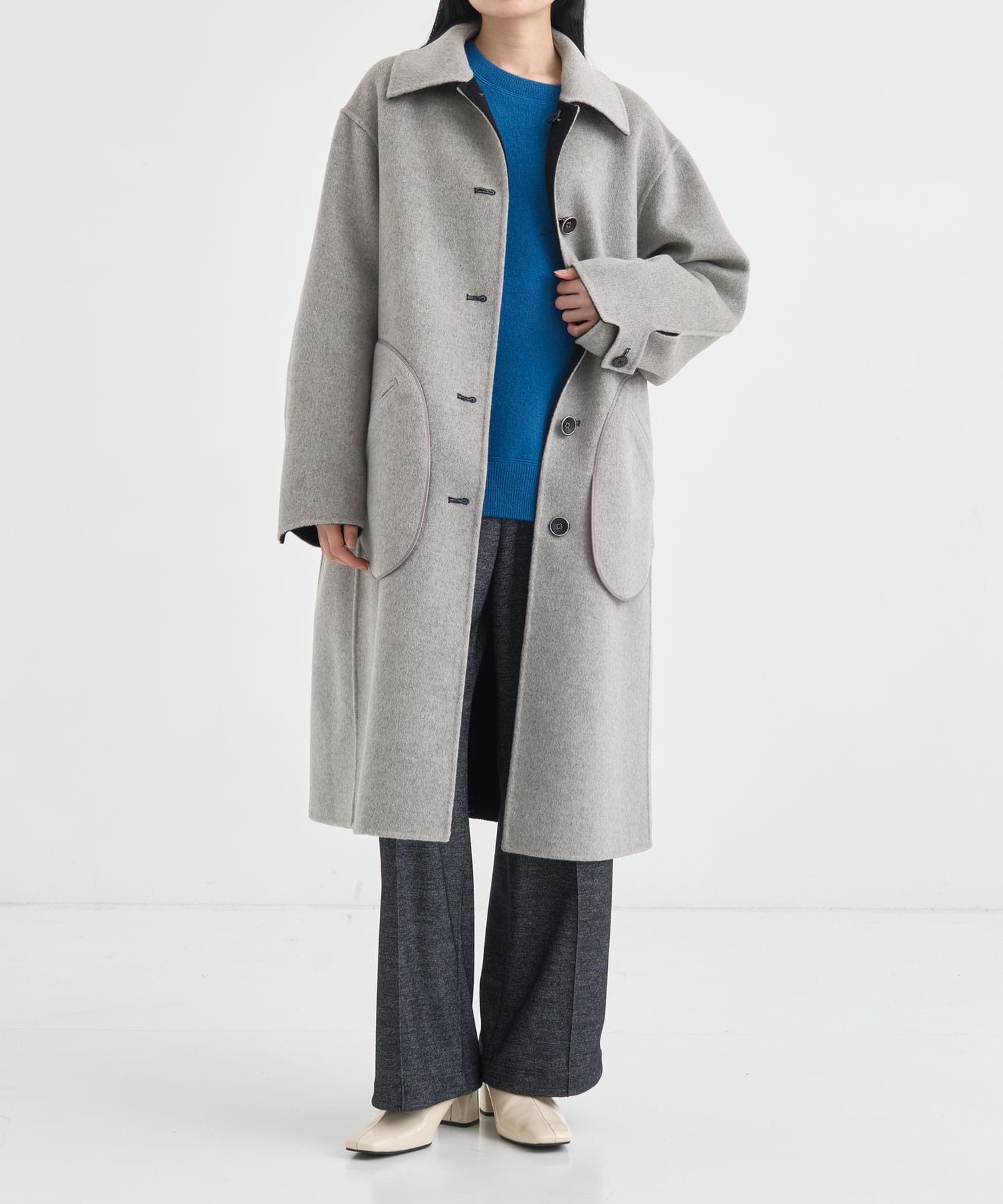 CASHMERE REVERSIBLE OVER COAT THE TOKYO