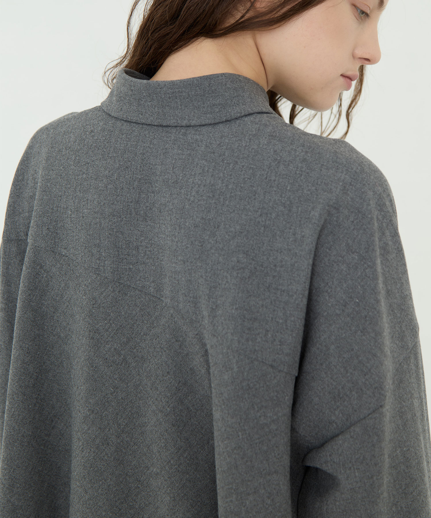 wide-sleeves shirt nagonstans