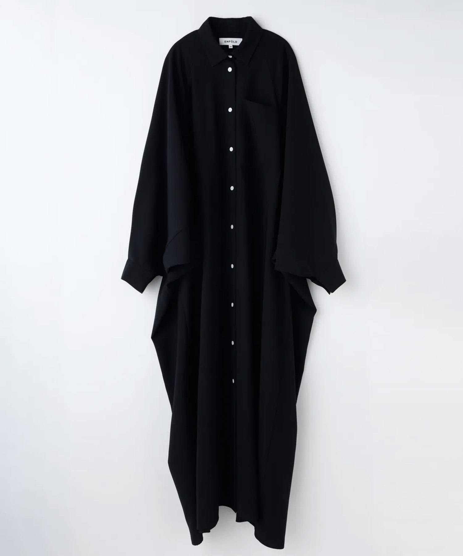 CIRCLE TUCK DRESS ENFOLD