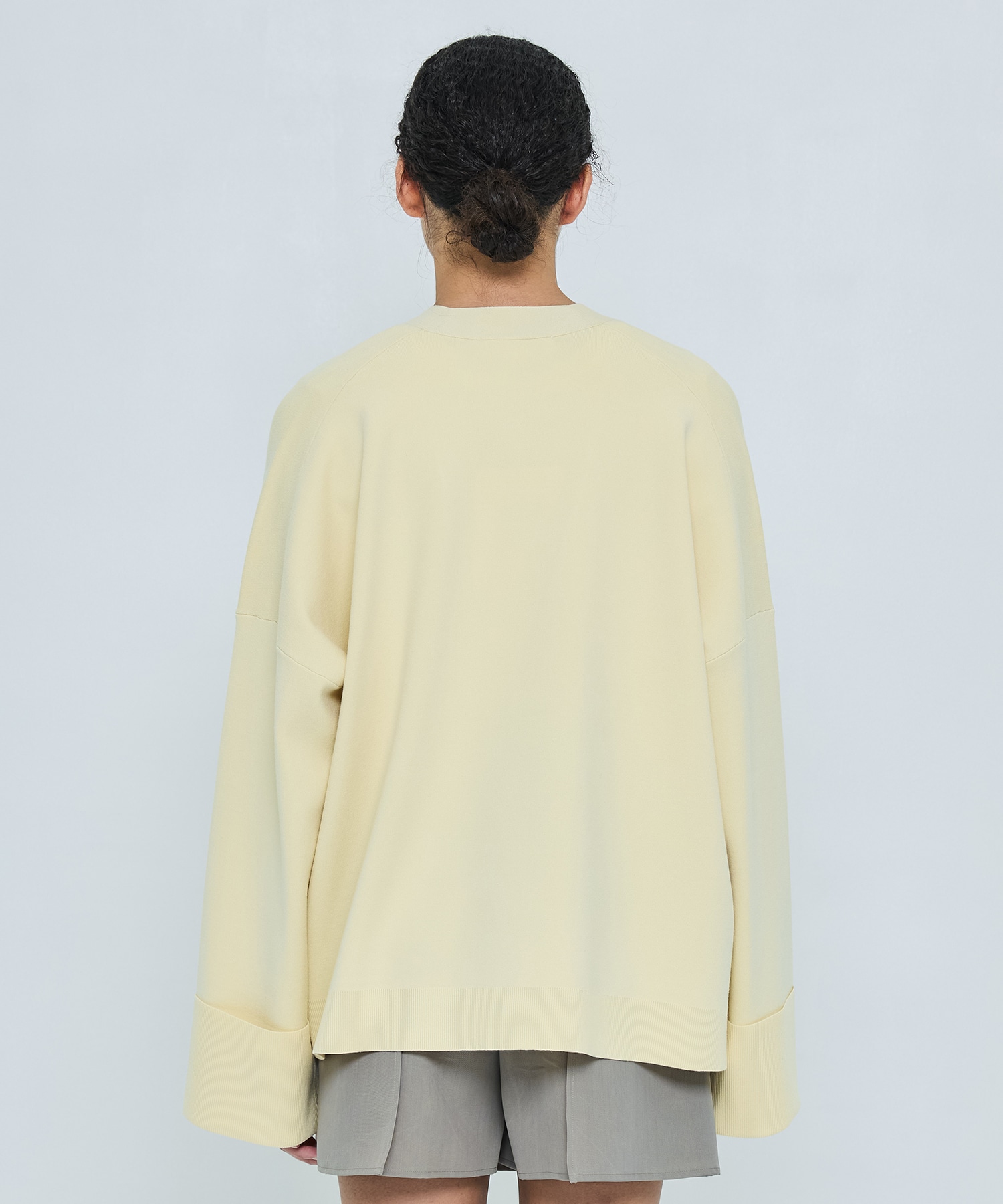 BOX WIDE-CARDIGAN ENFOLD