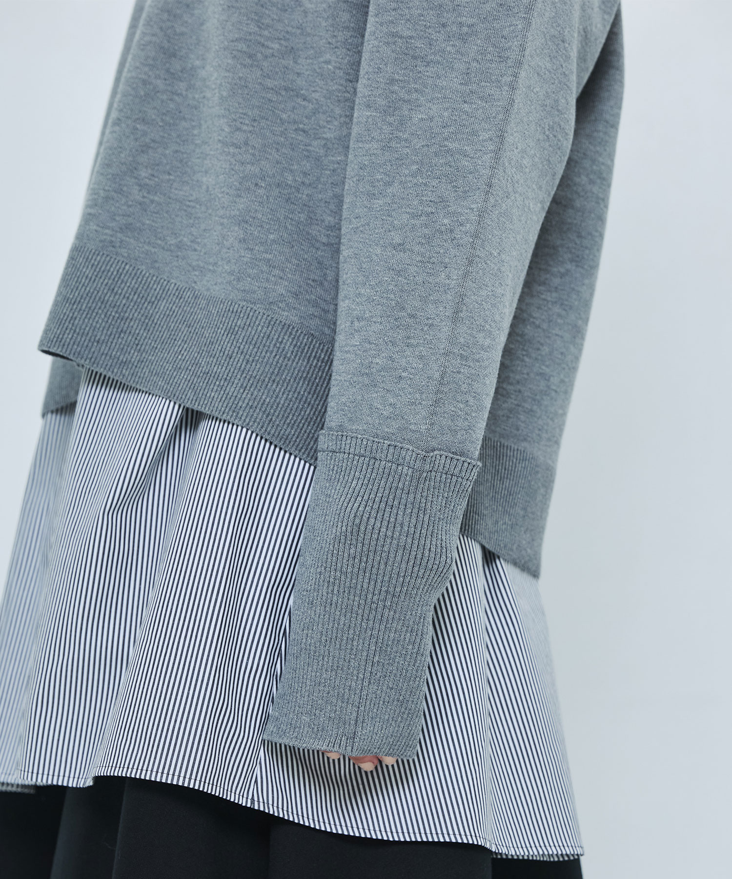 shoulder patch cardigan nagonstans