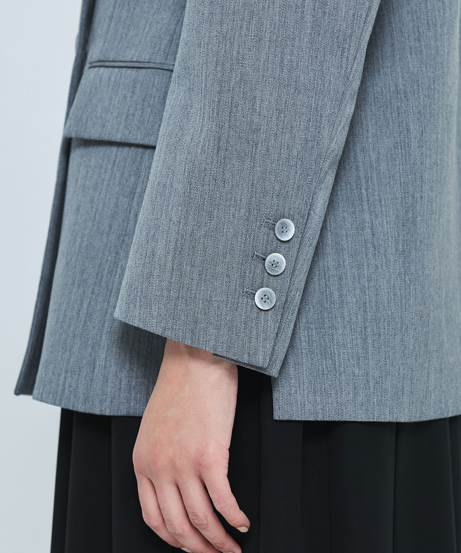 WIDE-SHOULDER DOUBLE JACKET ENFOLD