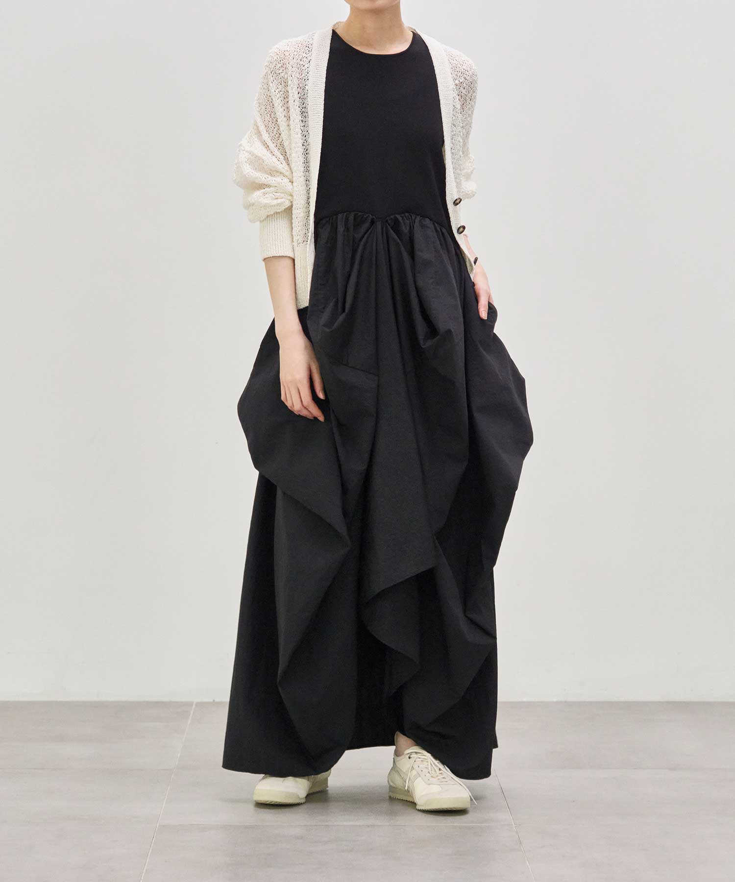 別注 docking coccon dress Louren
