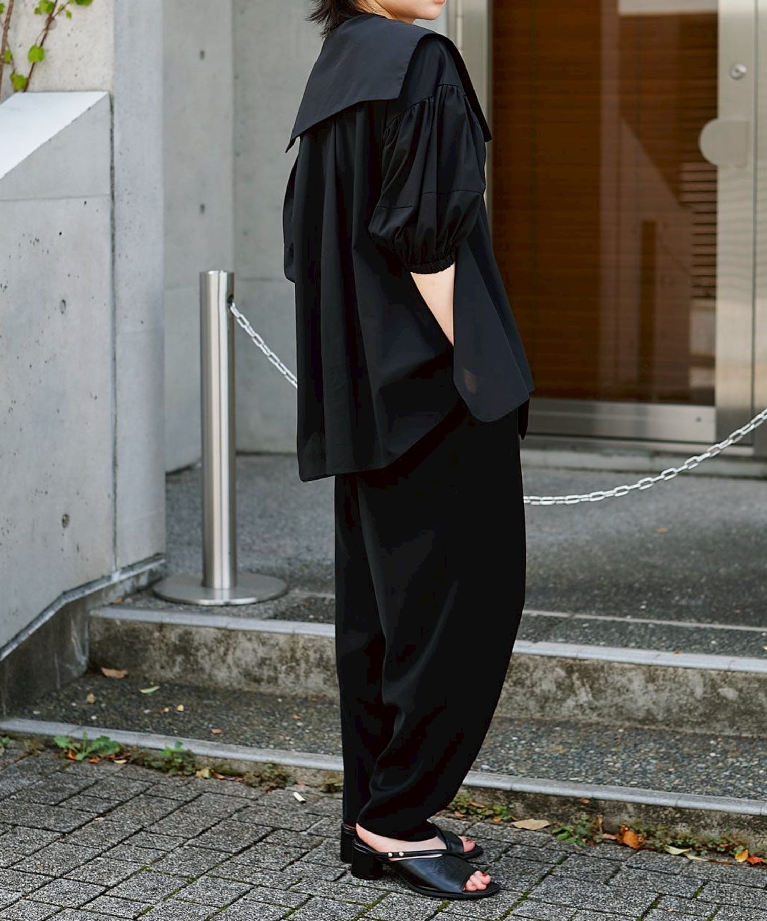 SAILOR-COLOR BLOUSE ENFOLD
