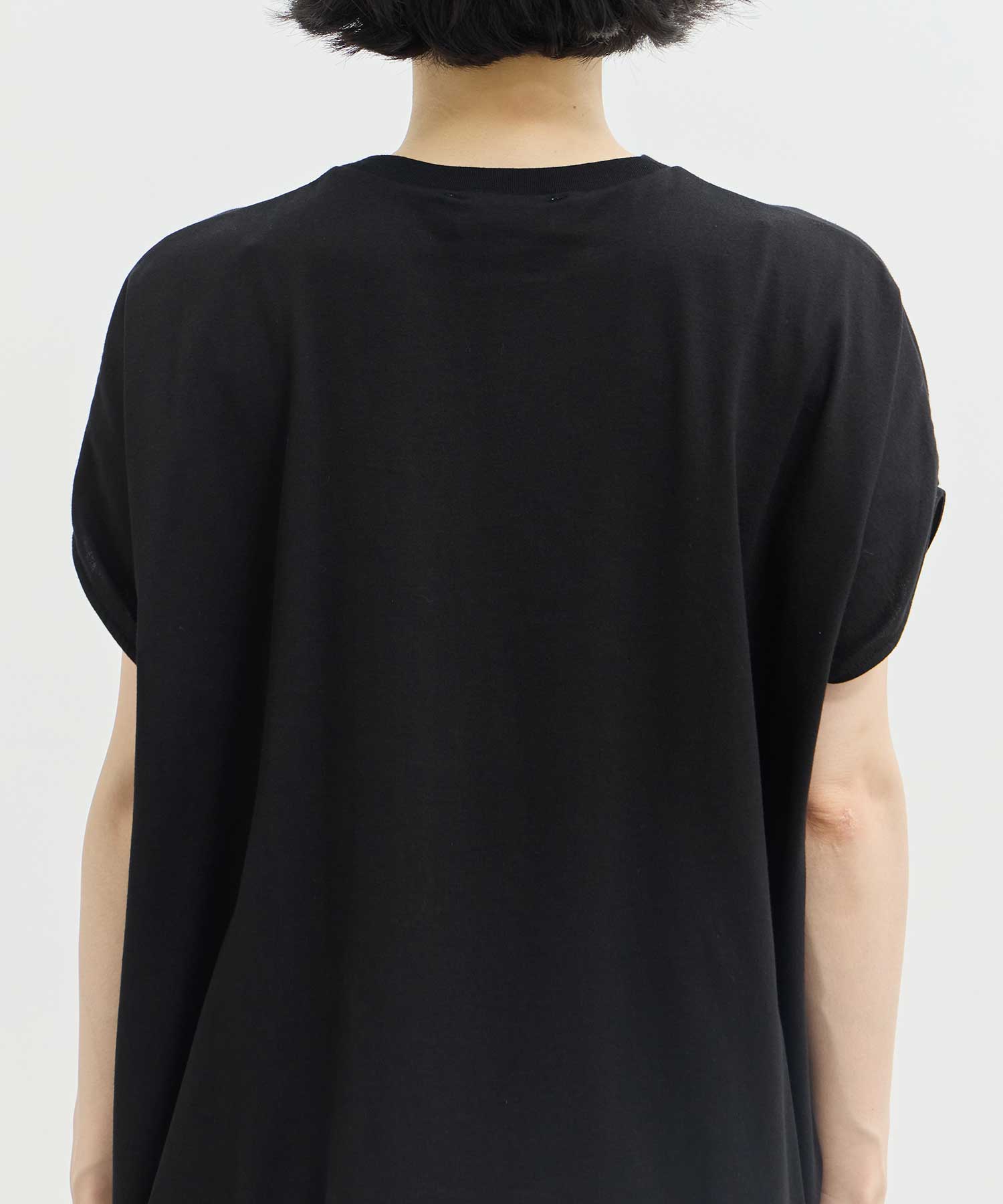 SCALLOP WIDE T-SHIRT ENFOLD