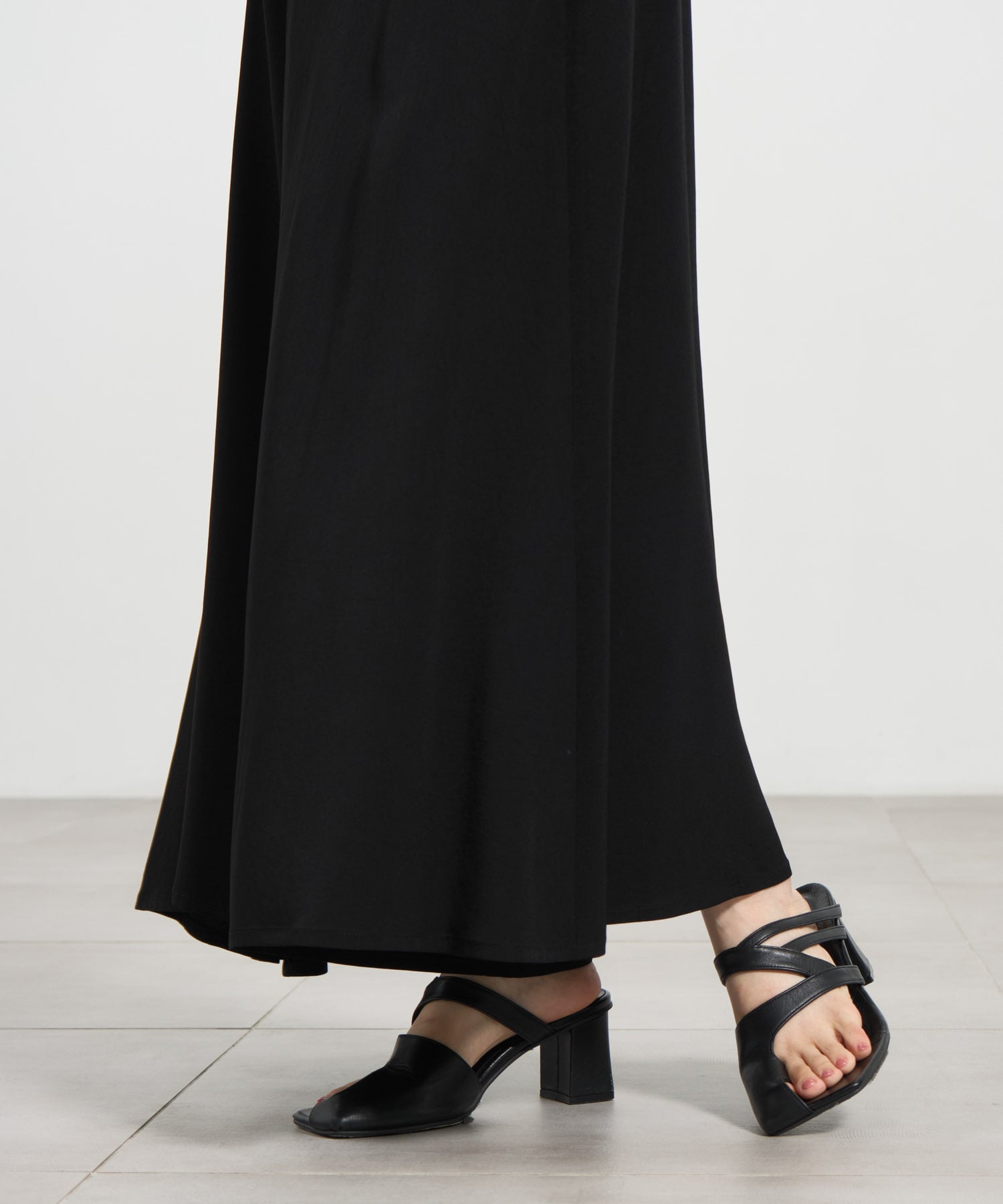 右フラシ布フレアP Yohji Yamamoto