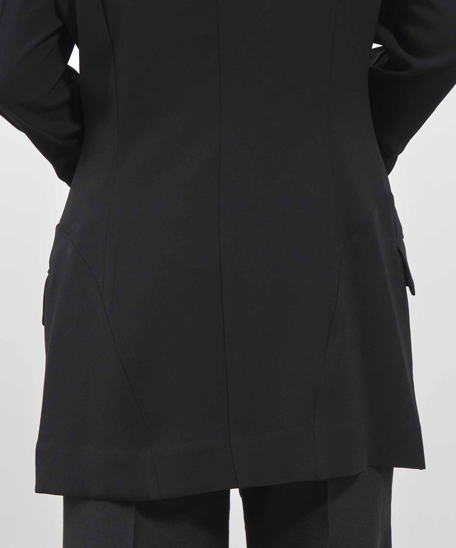 Crepe shirt jacket FETICO