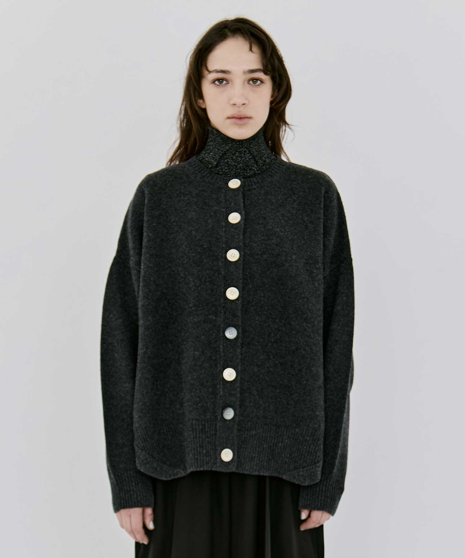 CIRCLE CARDIGAN ENFOLD