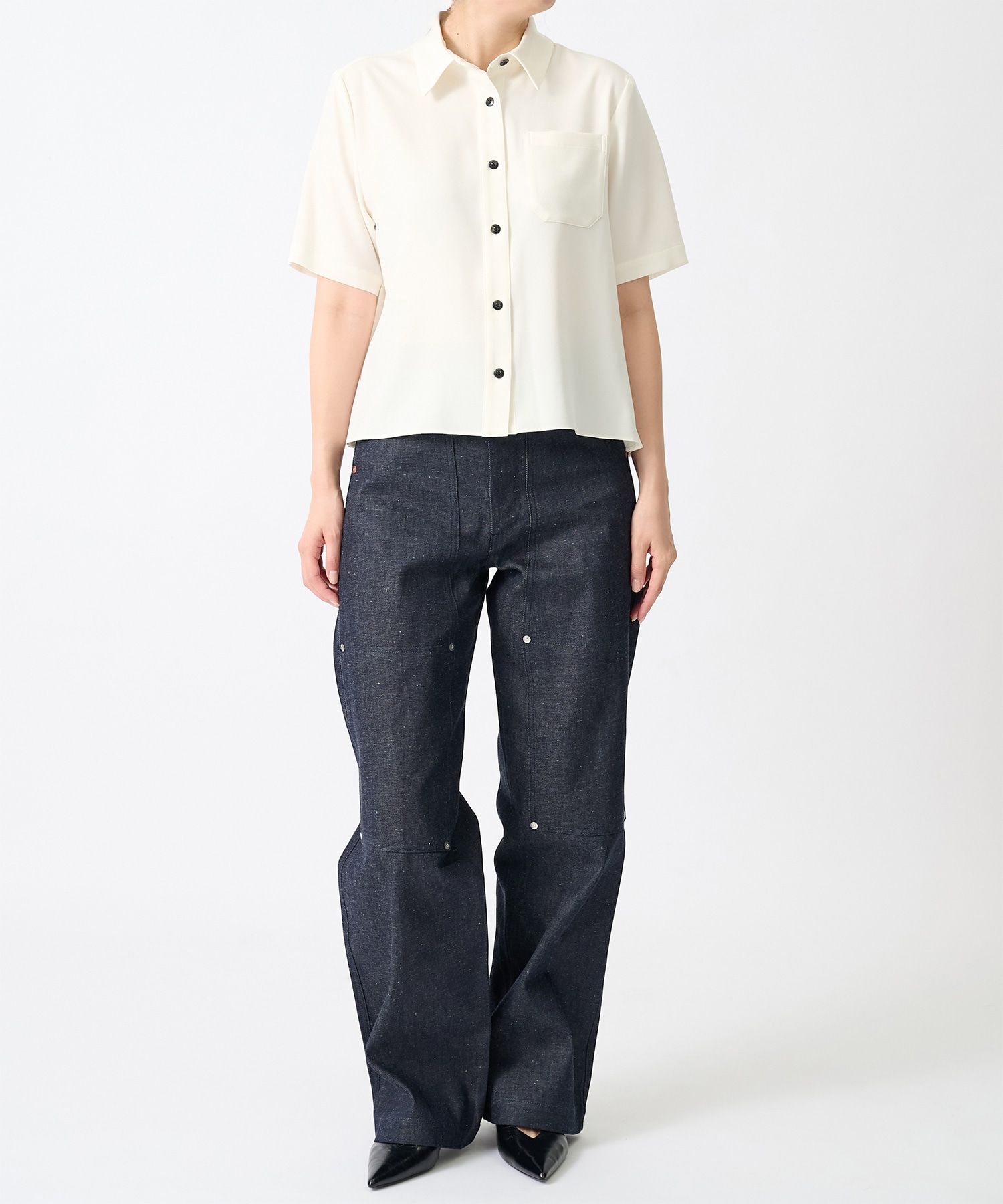 別注 Back pleats blouse EZUMi