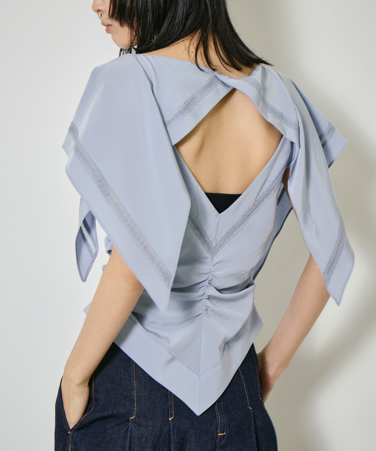 別注 SCARF BLOUSE FETICO