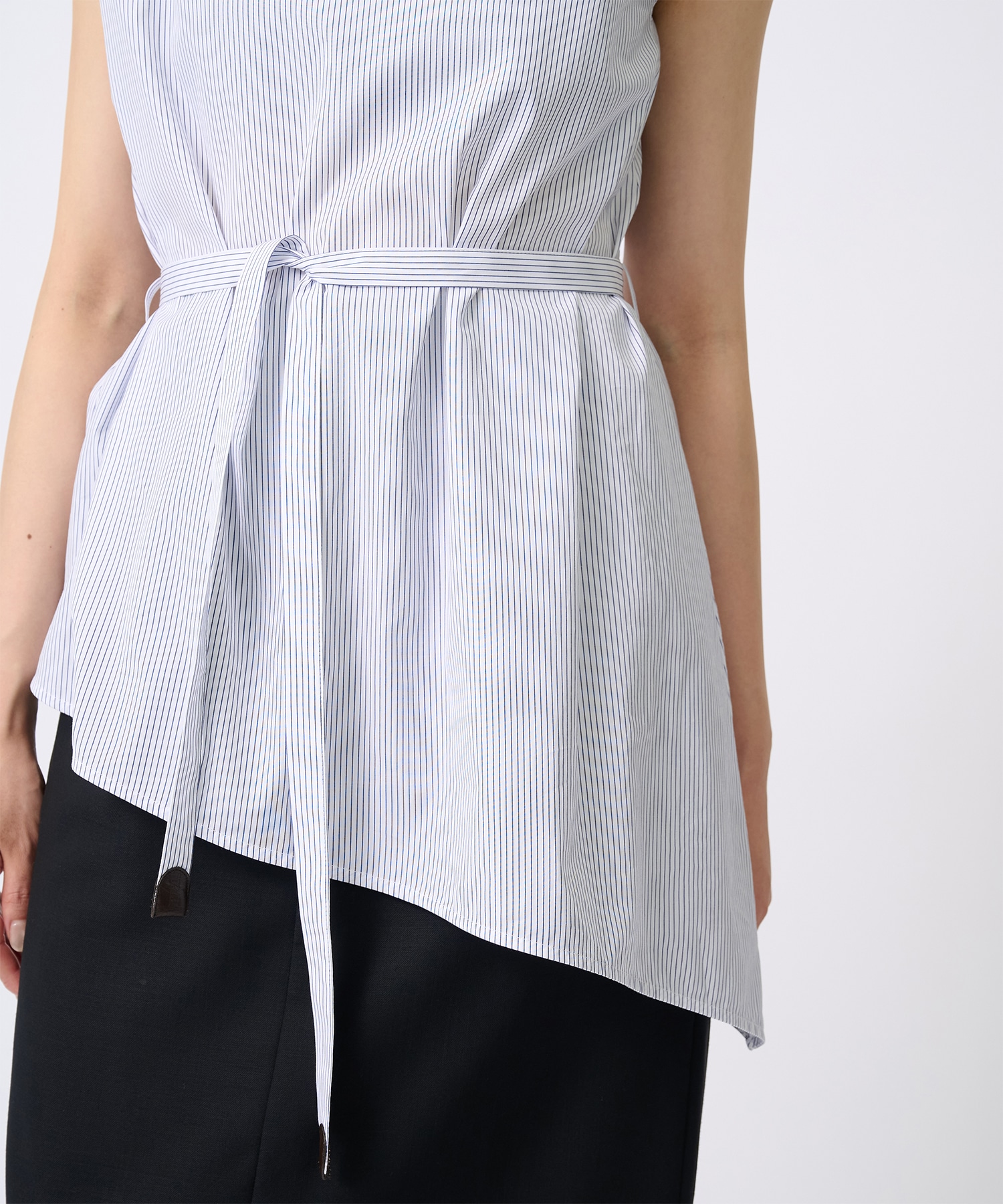 French Sleeve Asymmetry Tops THE TOKYO