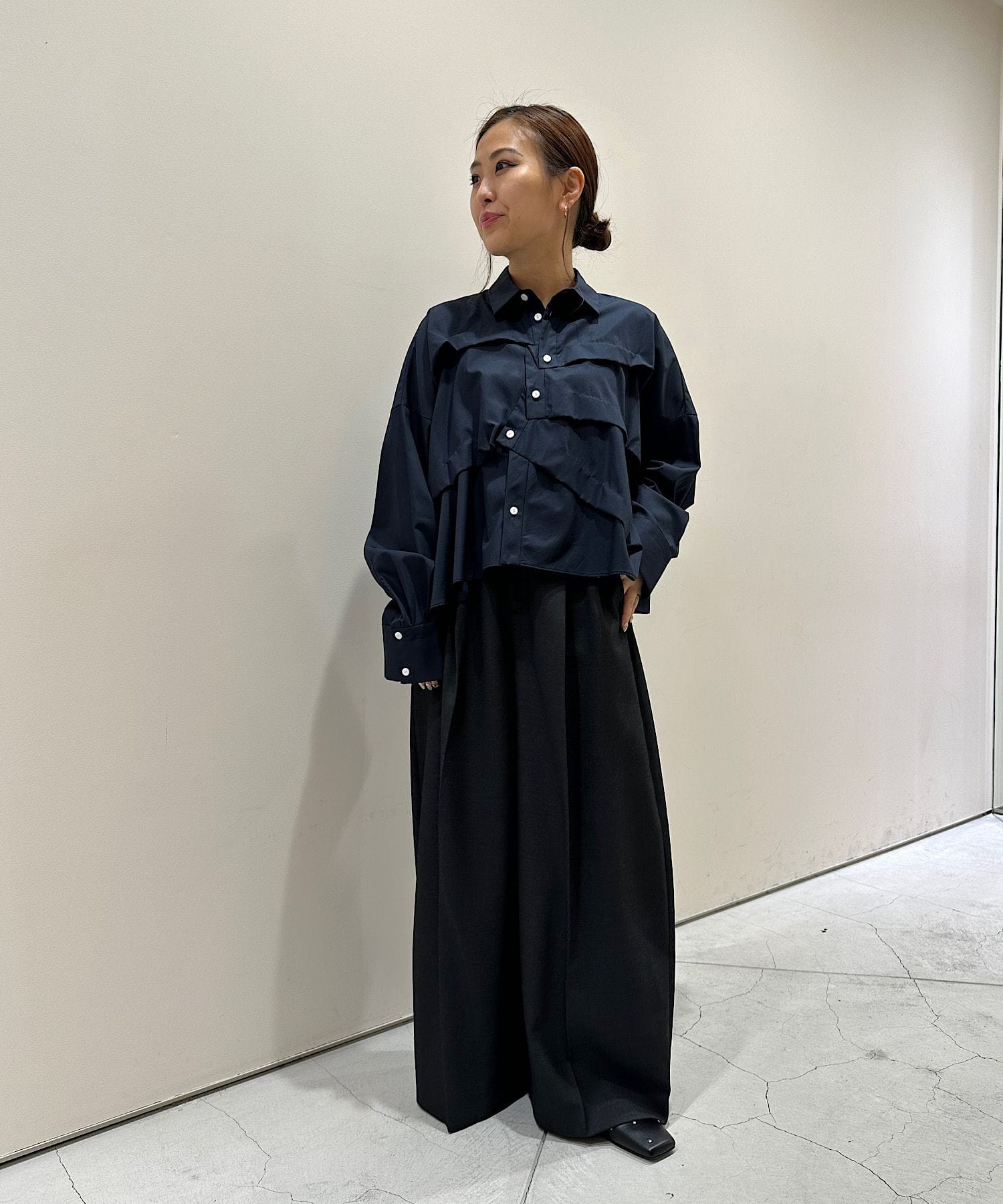 TUCK WIDE SHIRT ENFOLD