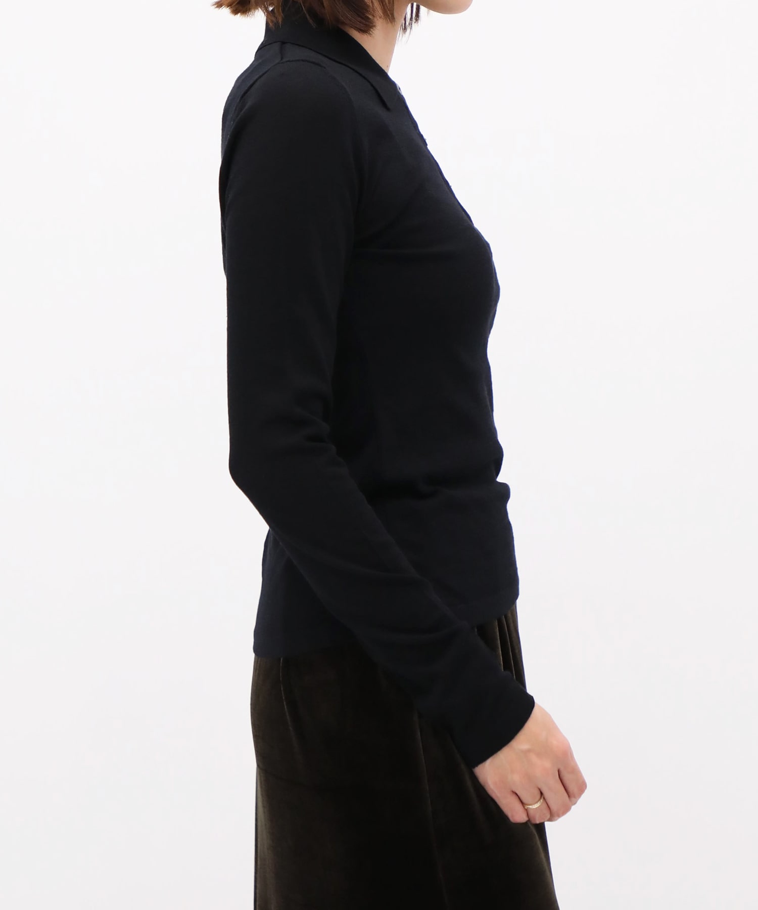 Extra Soft Wool Polo Knit CITY TOKYO