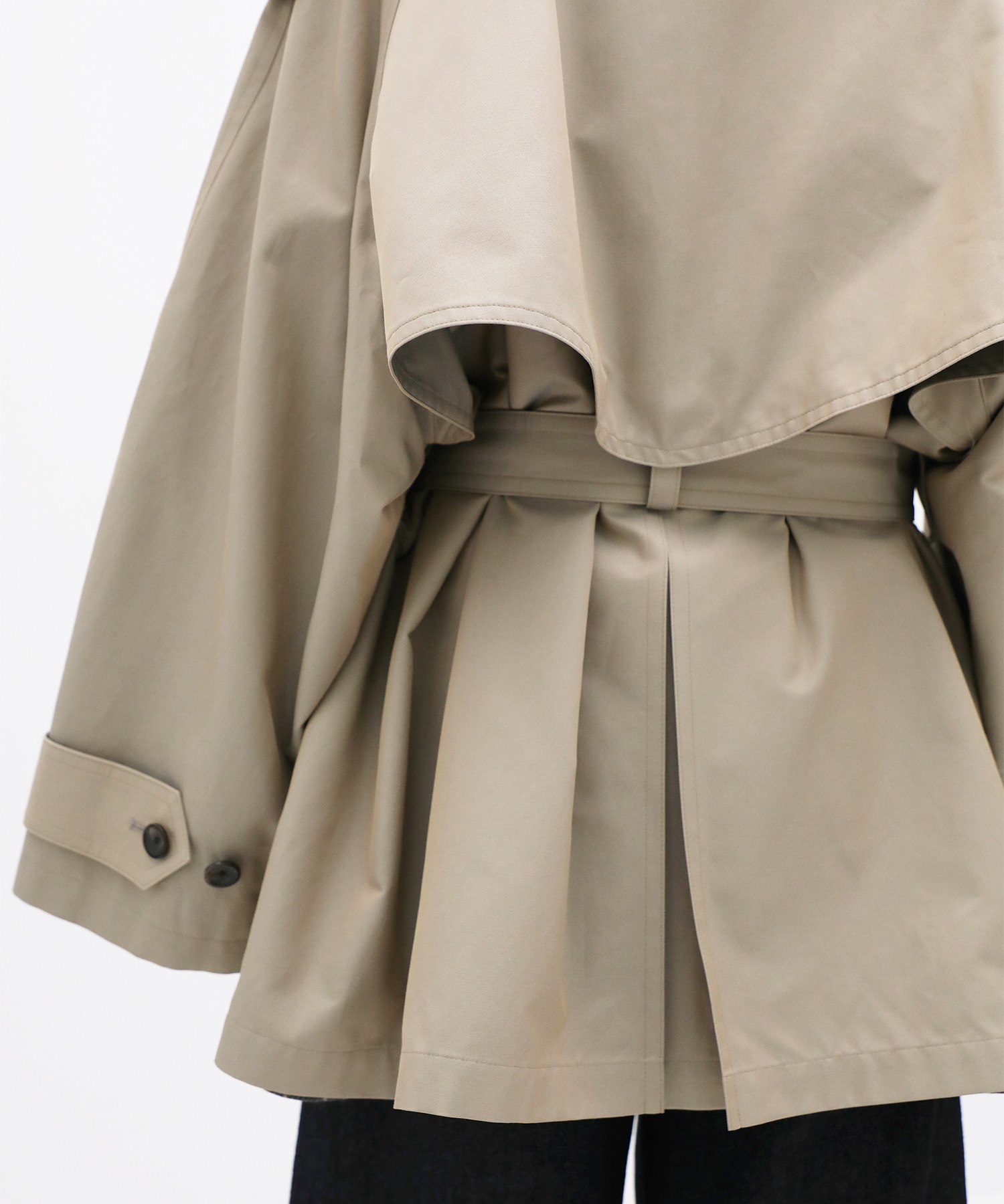 Chambray Trench Over Coat IIROT