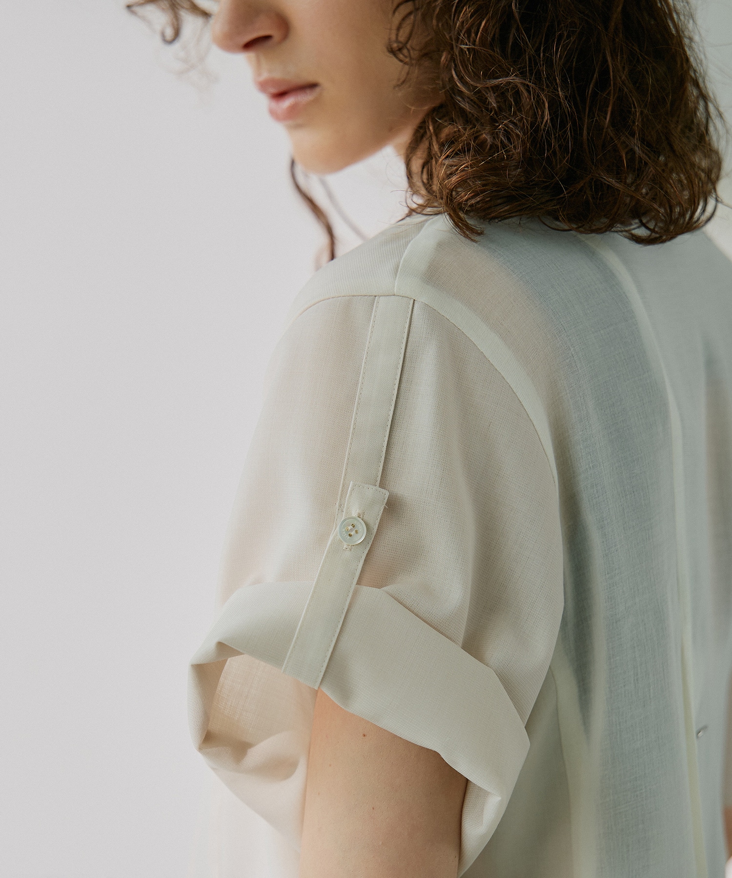 Open Collar Combi Shirts RITAN