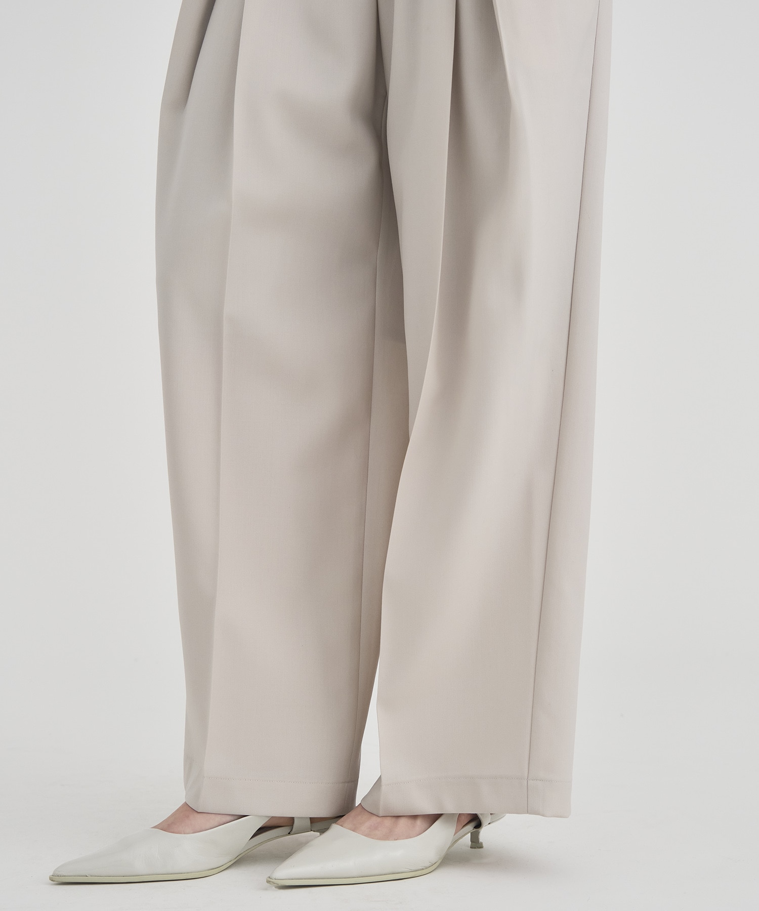 Double Tack Wide Pants RITAN