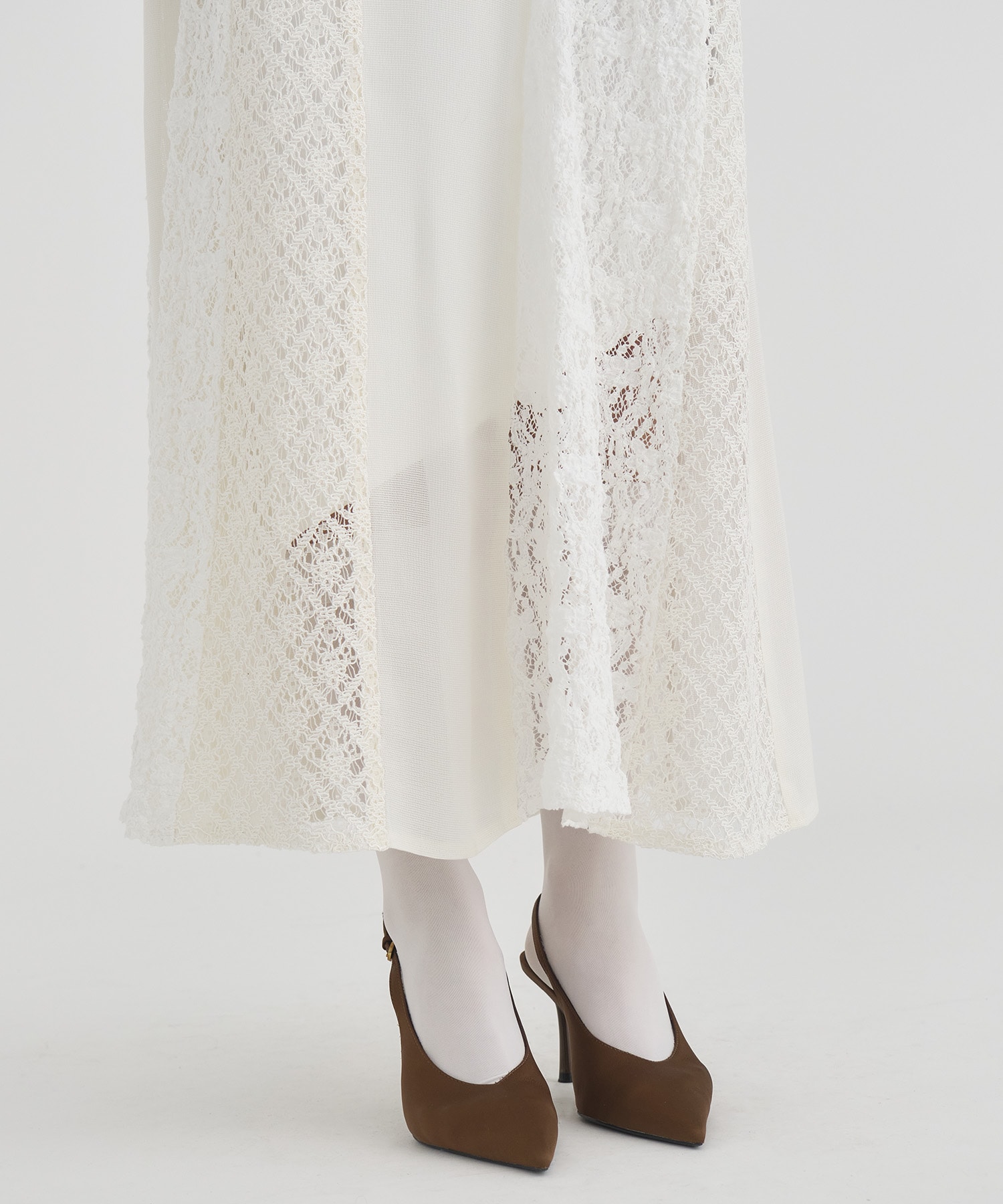 Slant Asym Lace Skirt RITAN