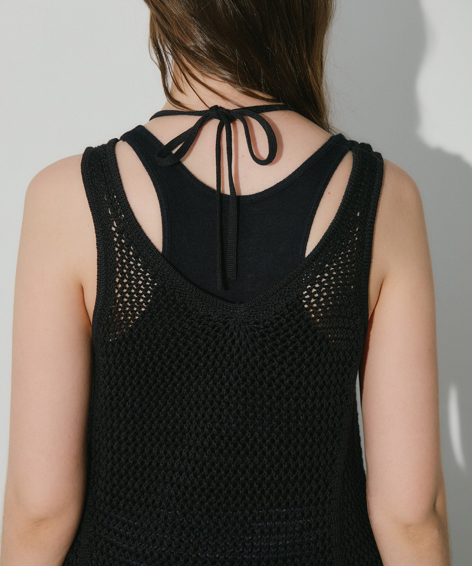 Mesh Knit Onepiece RITAN