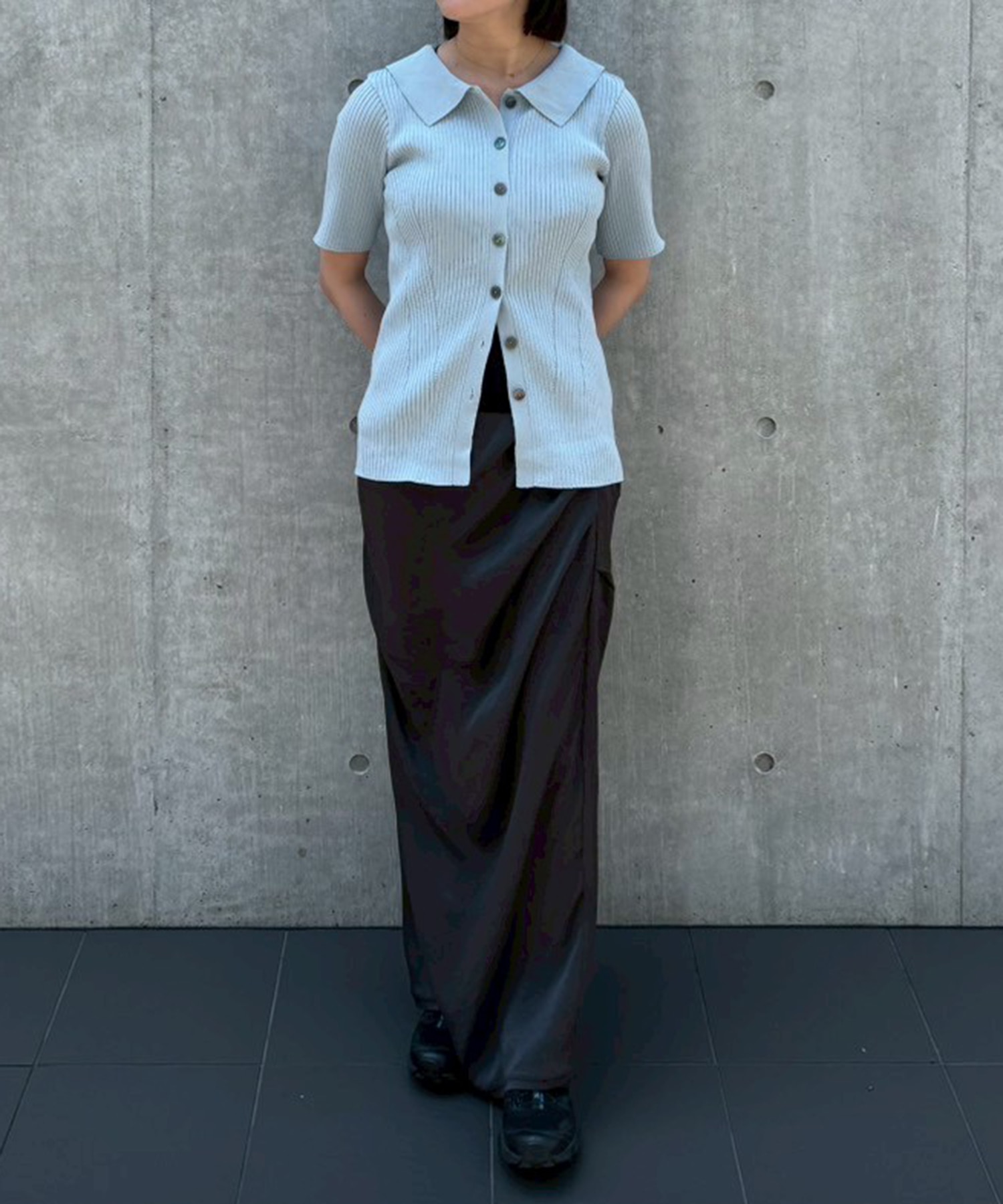 Satin Tack Skirt RITAN