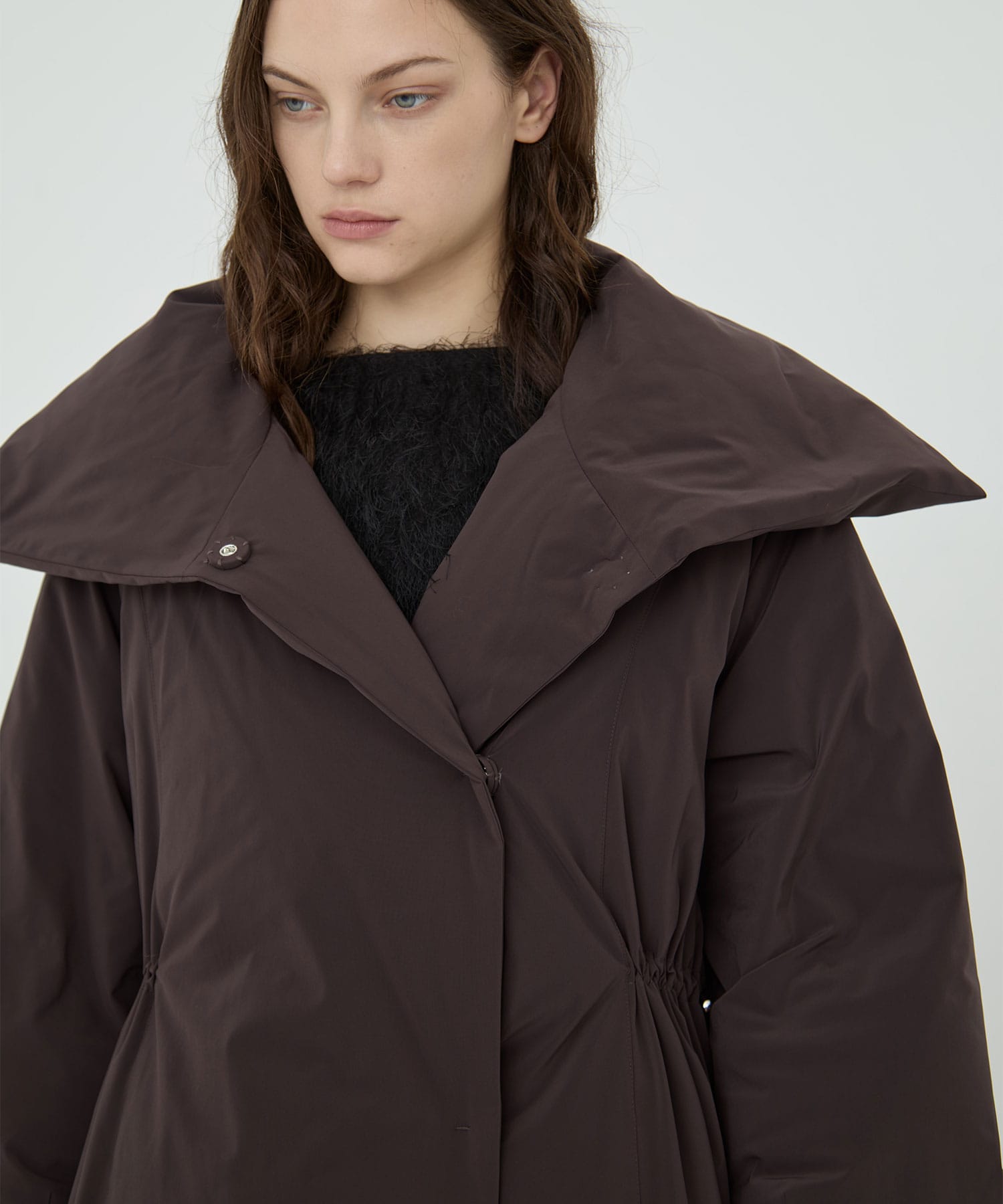 Lapel Down Coat RITAN
