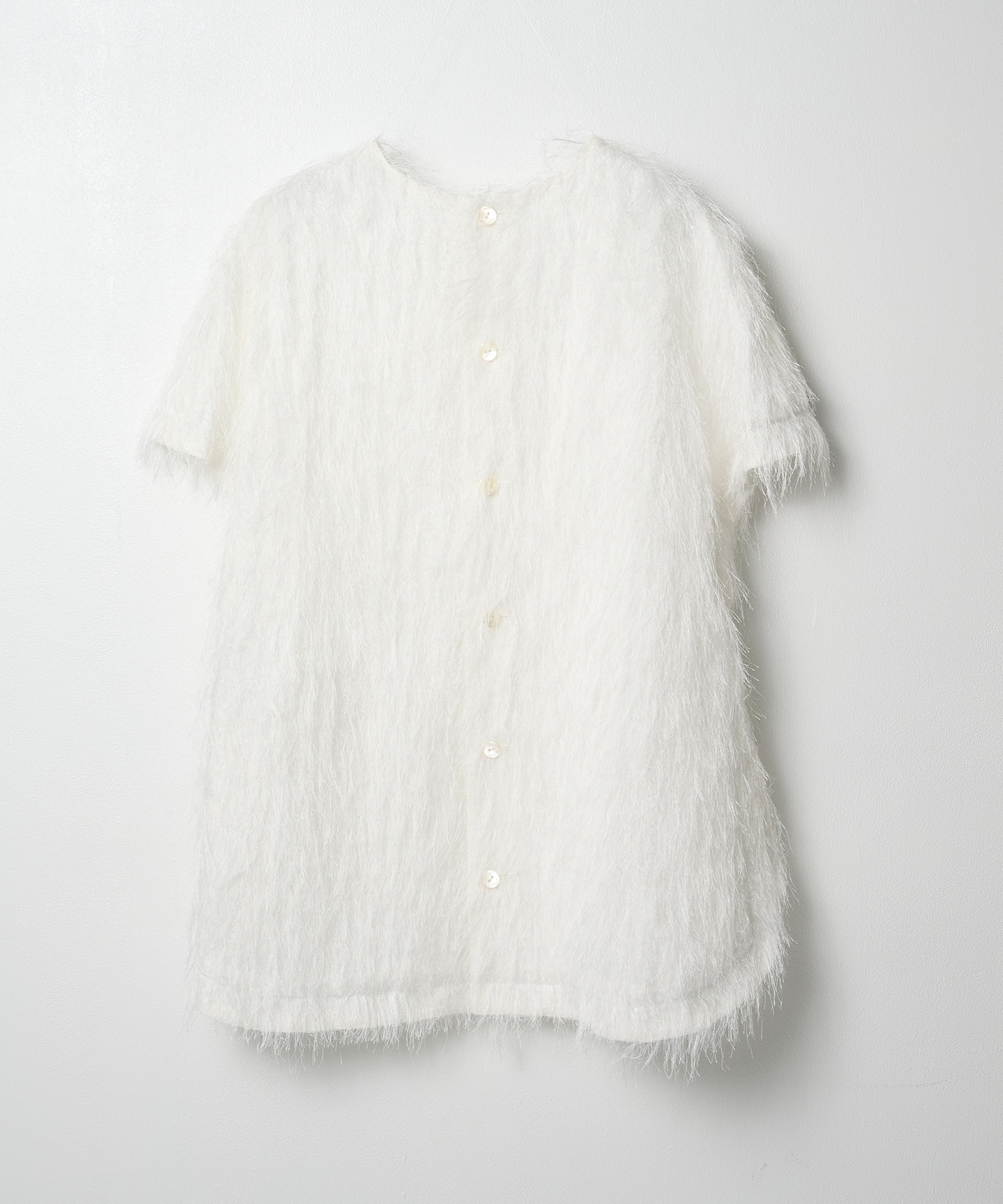 Shaggy Jacquard  T-Blouse RITAN