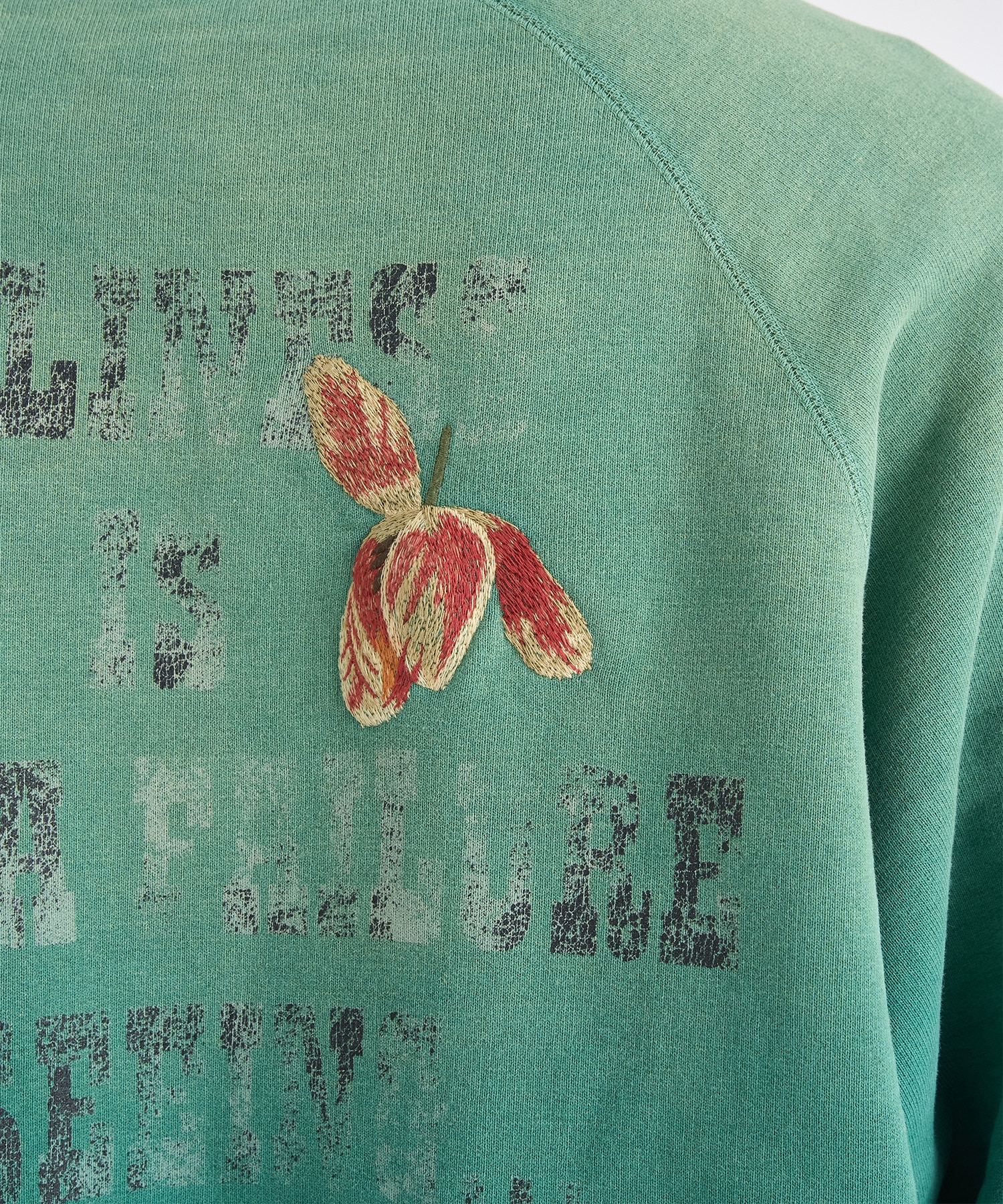 Vintage finished sweatshirt KHOKI