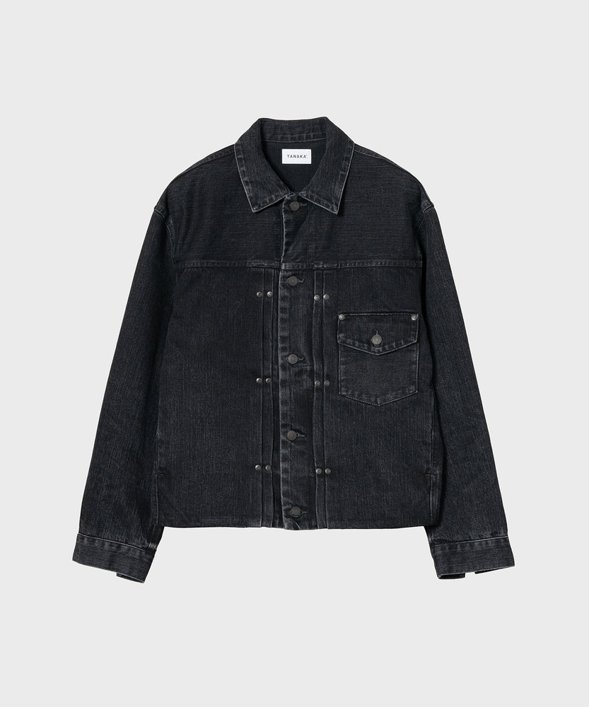 THE JEAN JACKET BLACK TANAKA