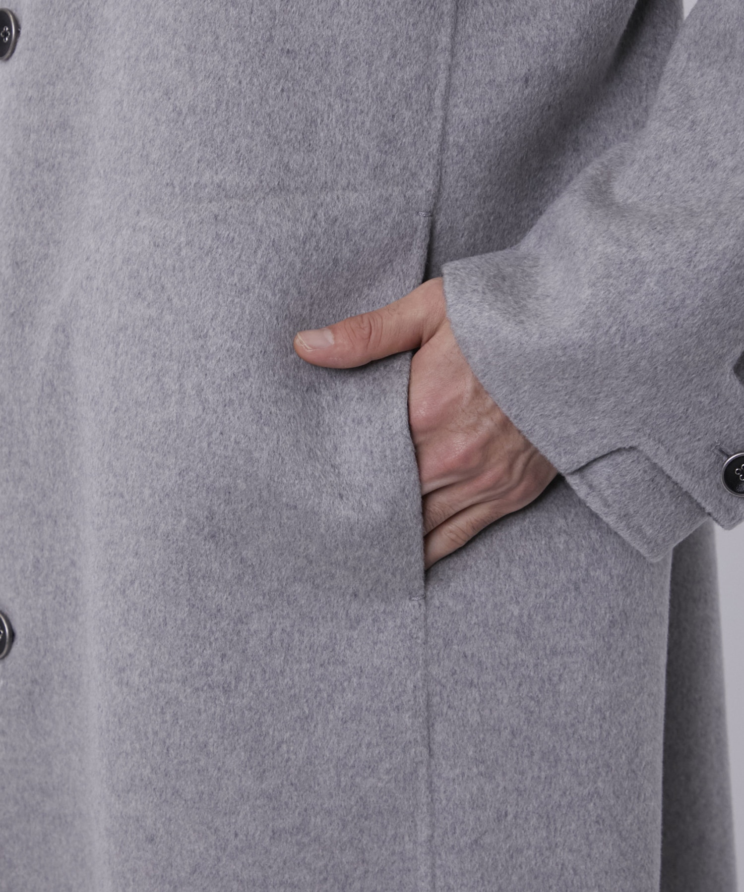 CASHMERE REVERSIBLE OVER COAT THE PERMANENT EYE