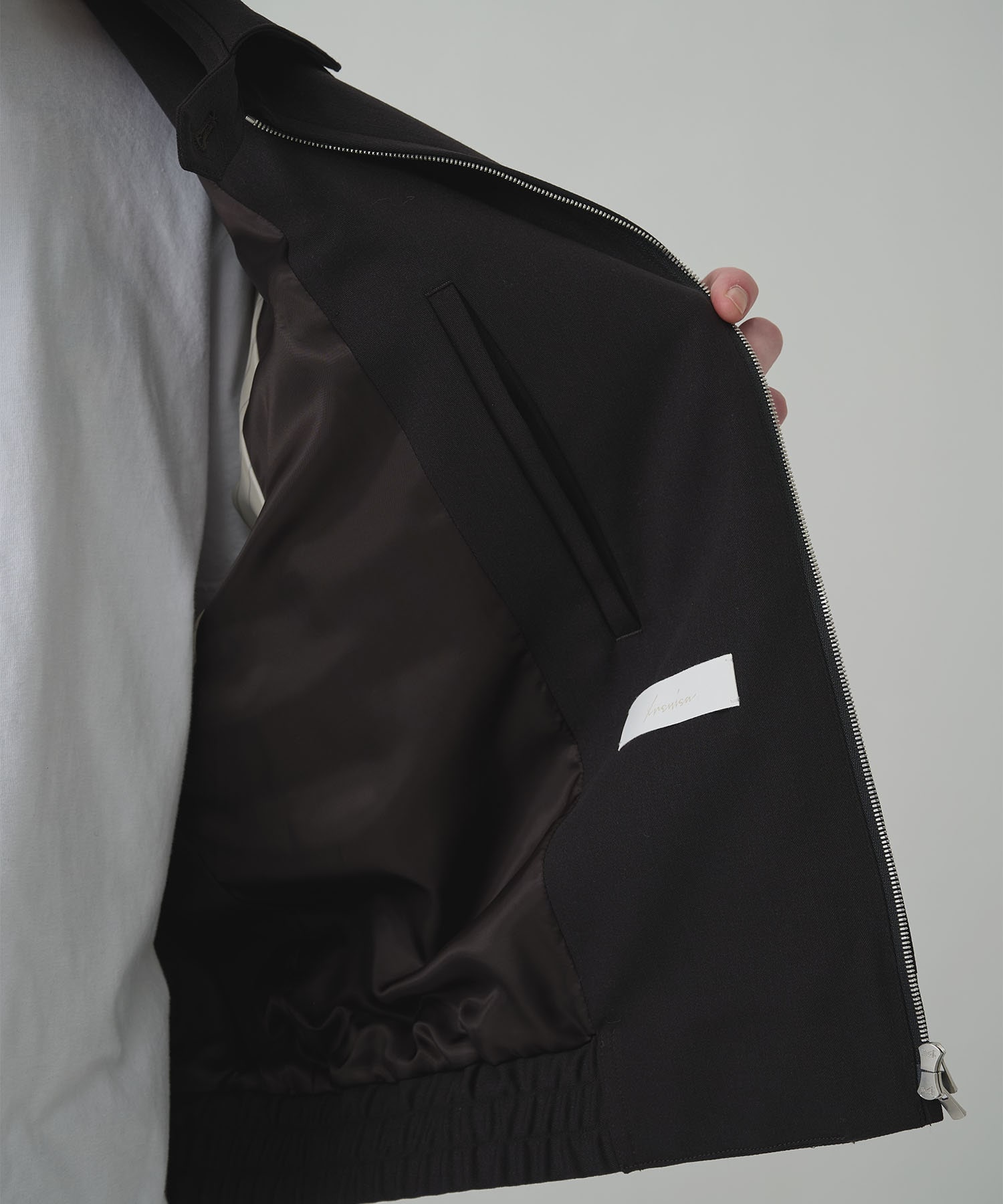 【イレニサ】GUNFLAP ZIP BLOUSON IRENISA