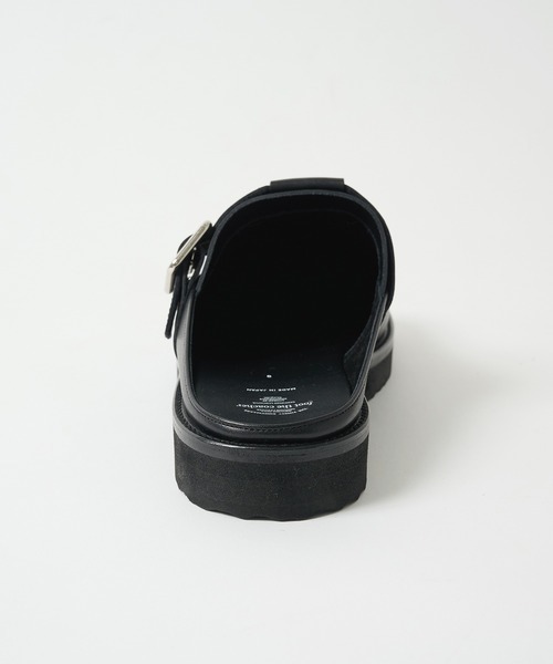 LEATHER BELT MULE foot the coacher
