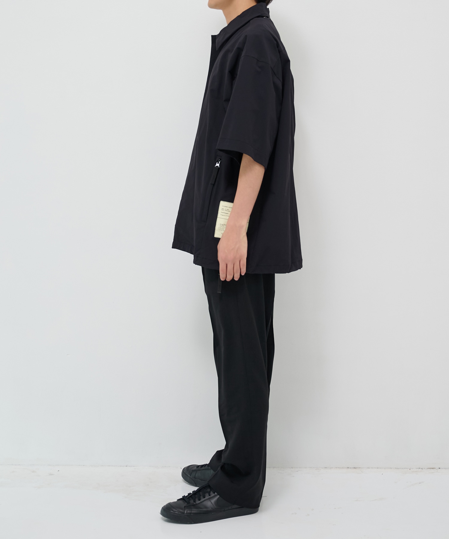 【エヌハリウッド】9261-SH51-004 DRAWSTRING SHIRT N.HOOLYWOOD